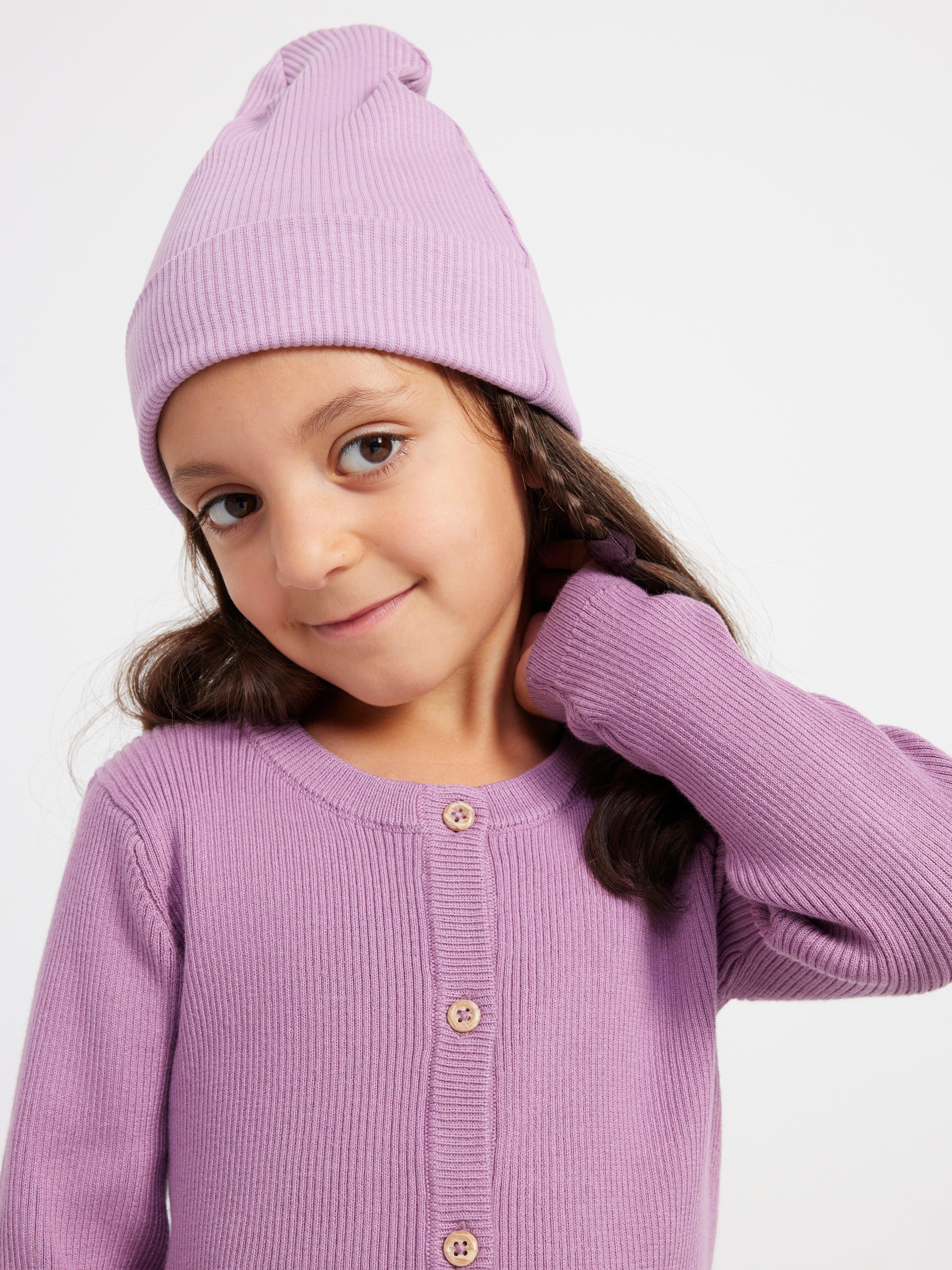 Cardigan Light Dusty Lilac