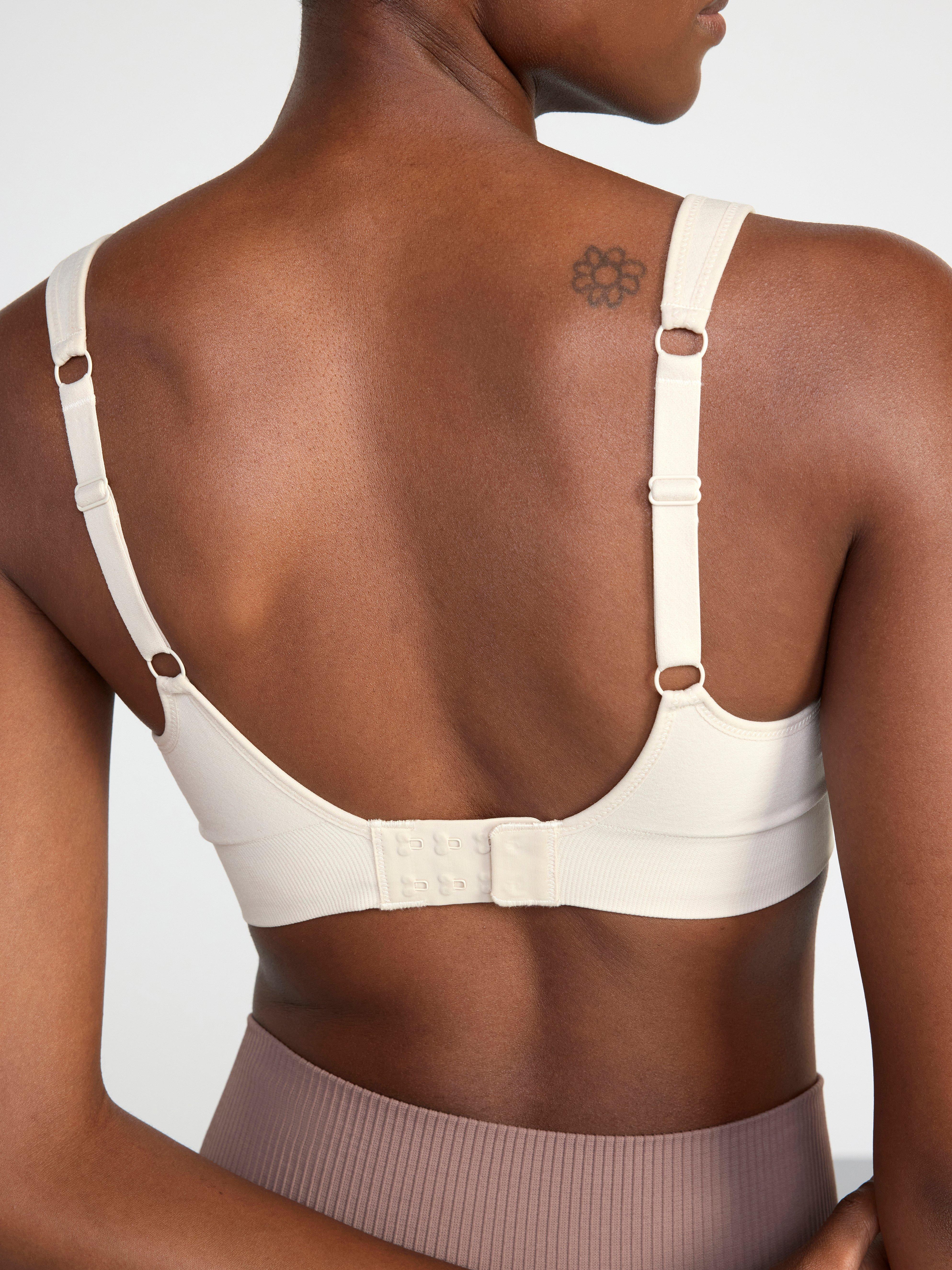 Seamless sports bra light support Light Dusty Beige
