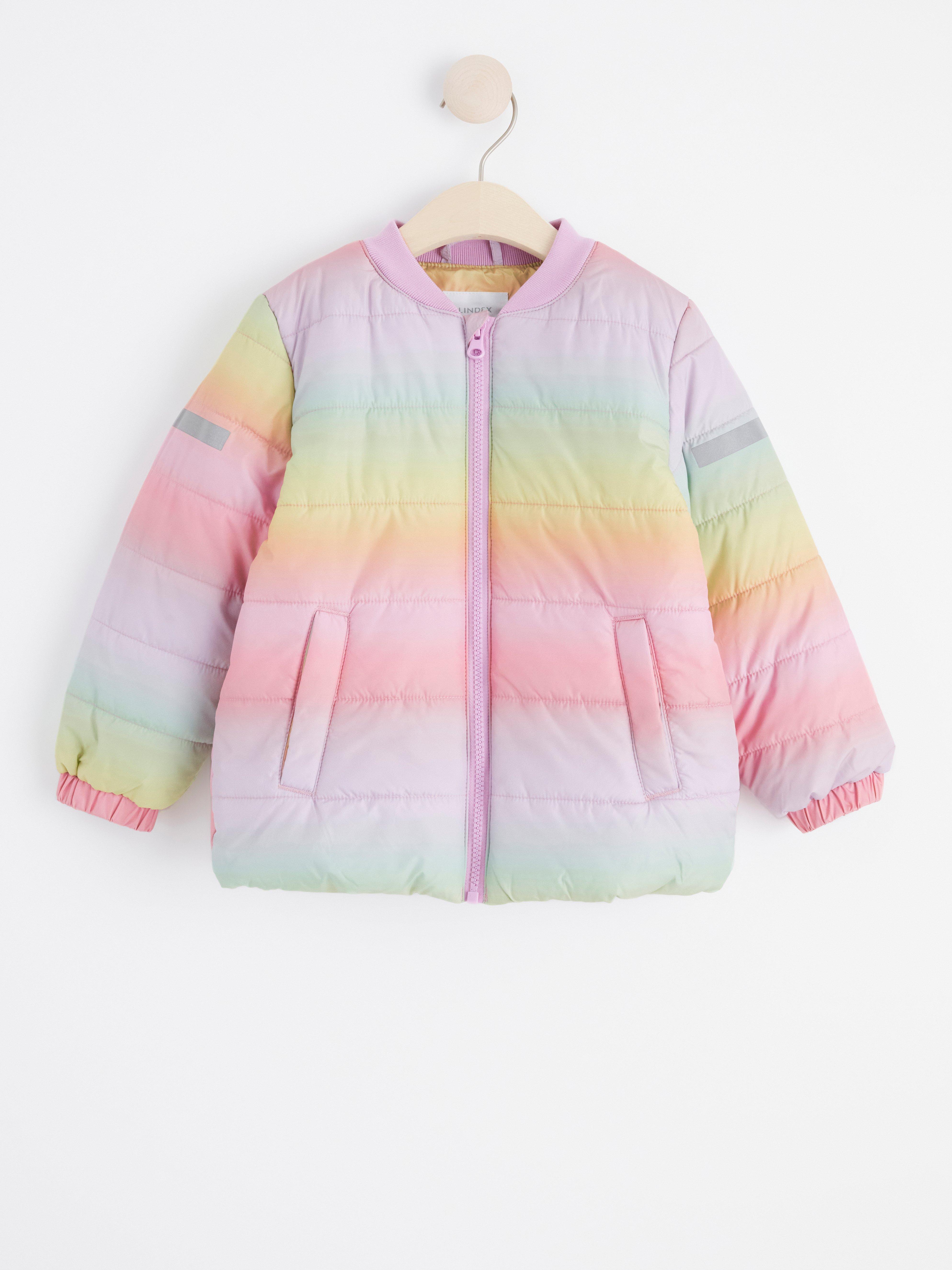 Water repellent puffer jacket Light Lilac