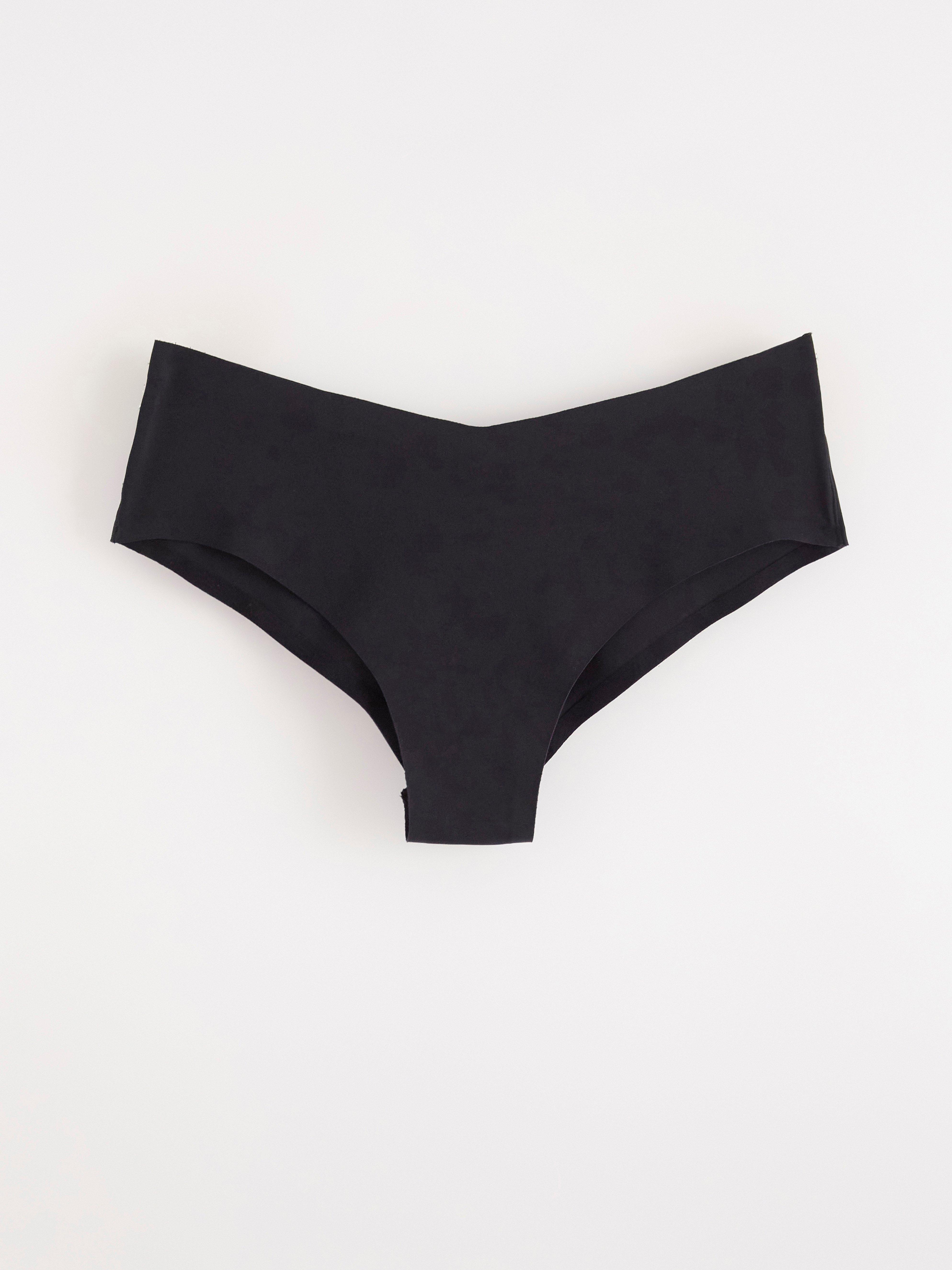 Brazilian regular invisible briefs Black