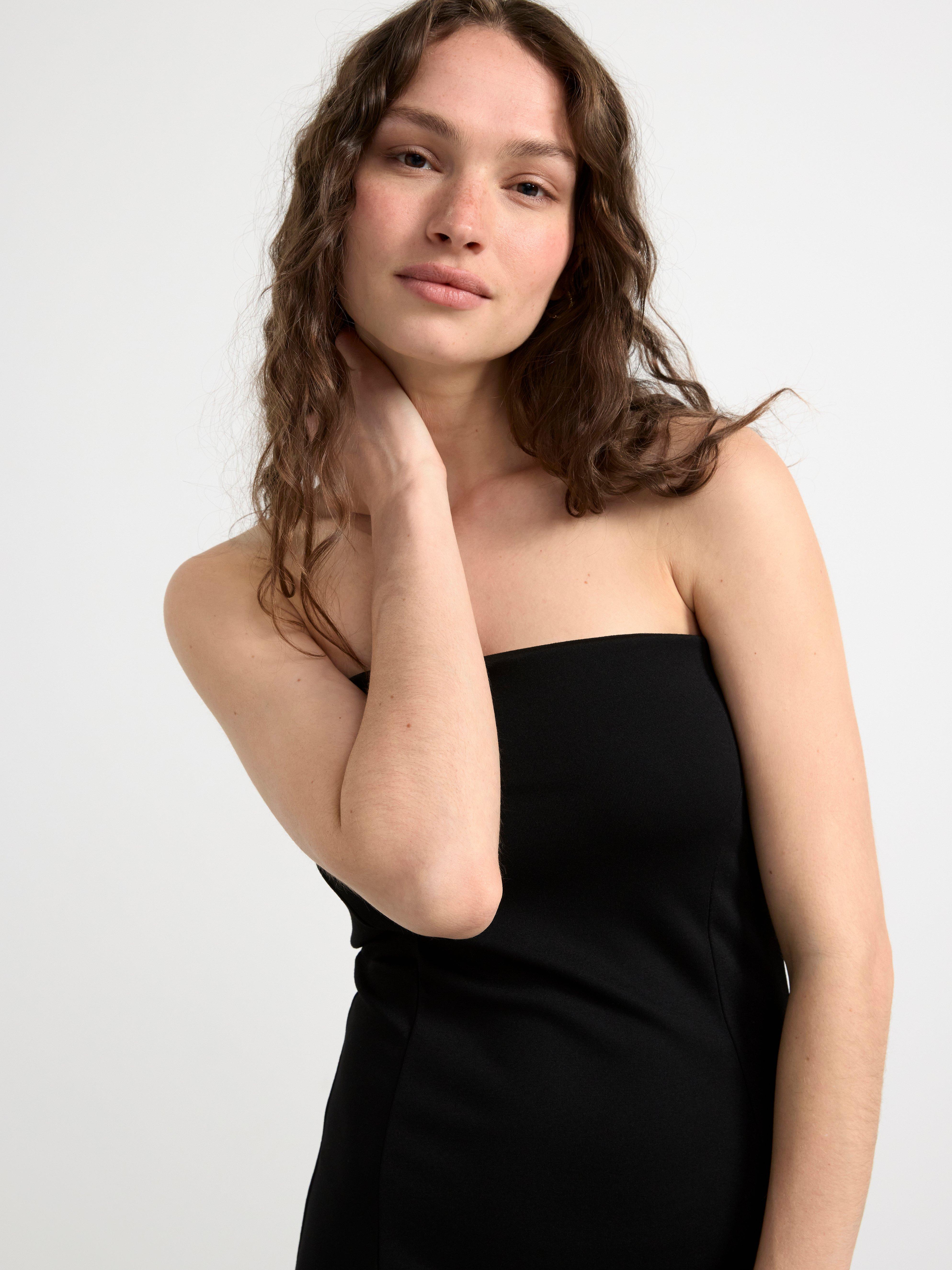 Punto tube dress Black