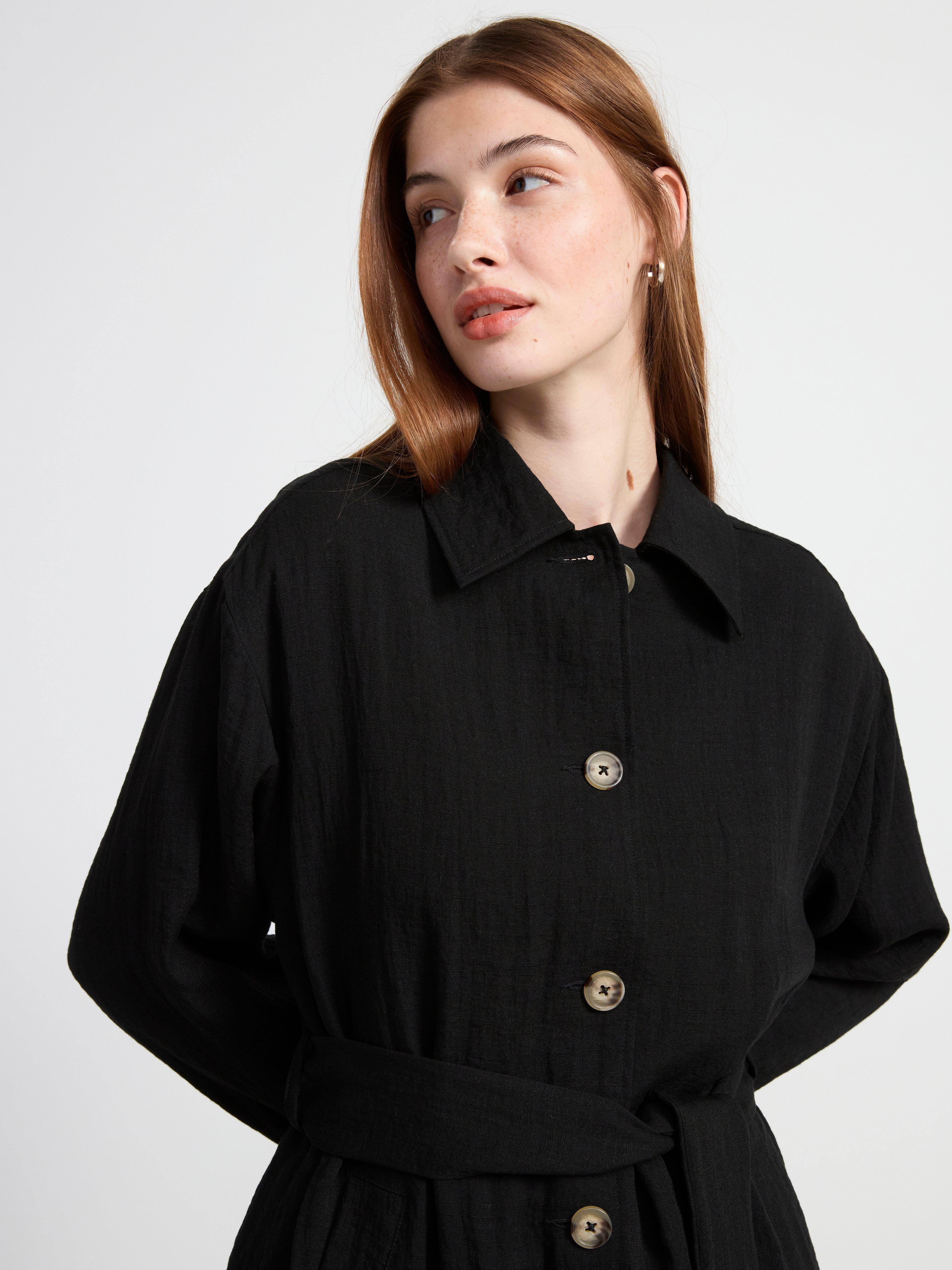 Lightweight coat Black