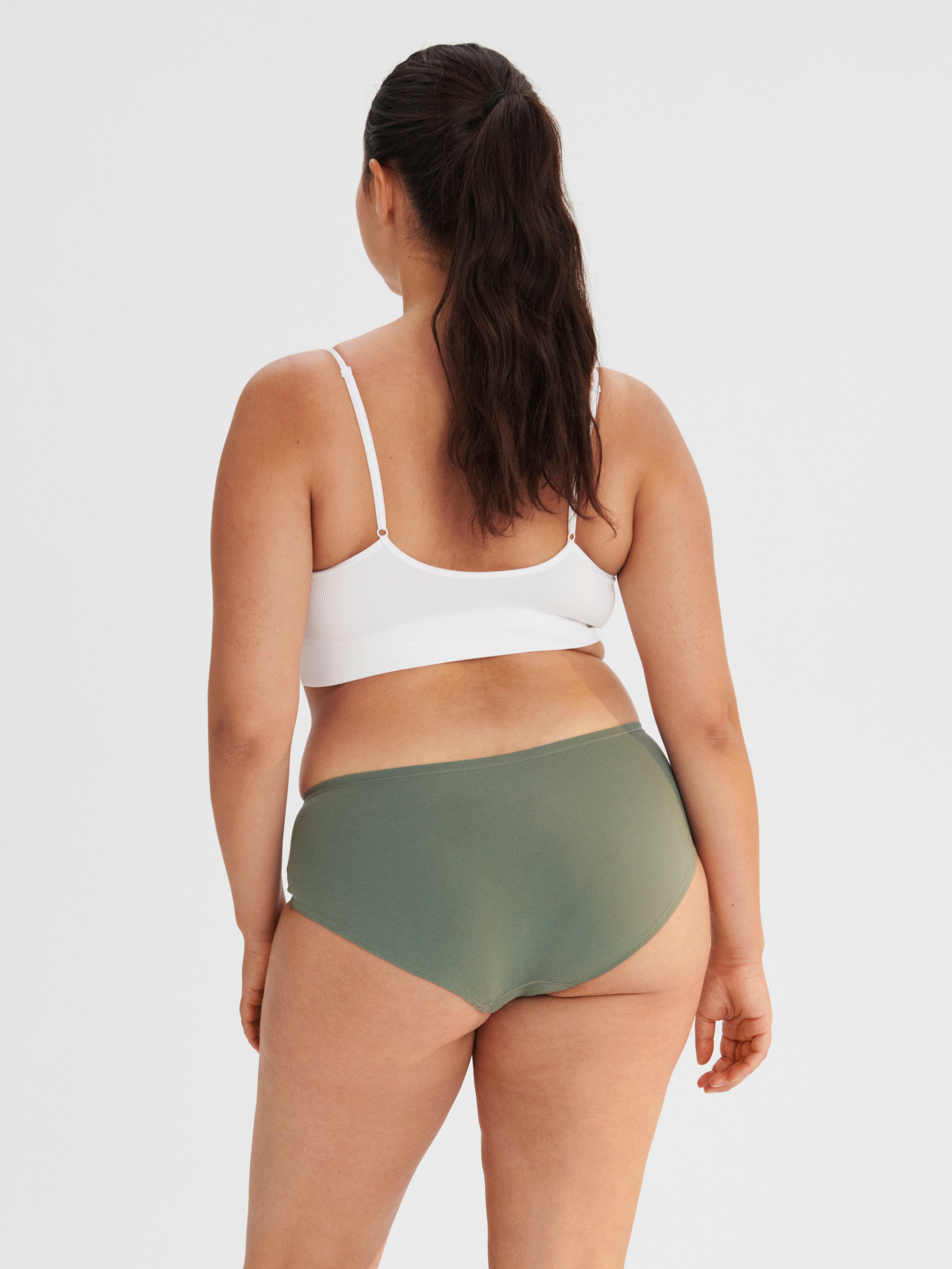Engineered Hiphugger Period Proof – Period Panty Medium Absorbency Dark Green