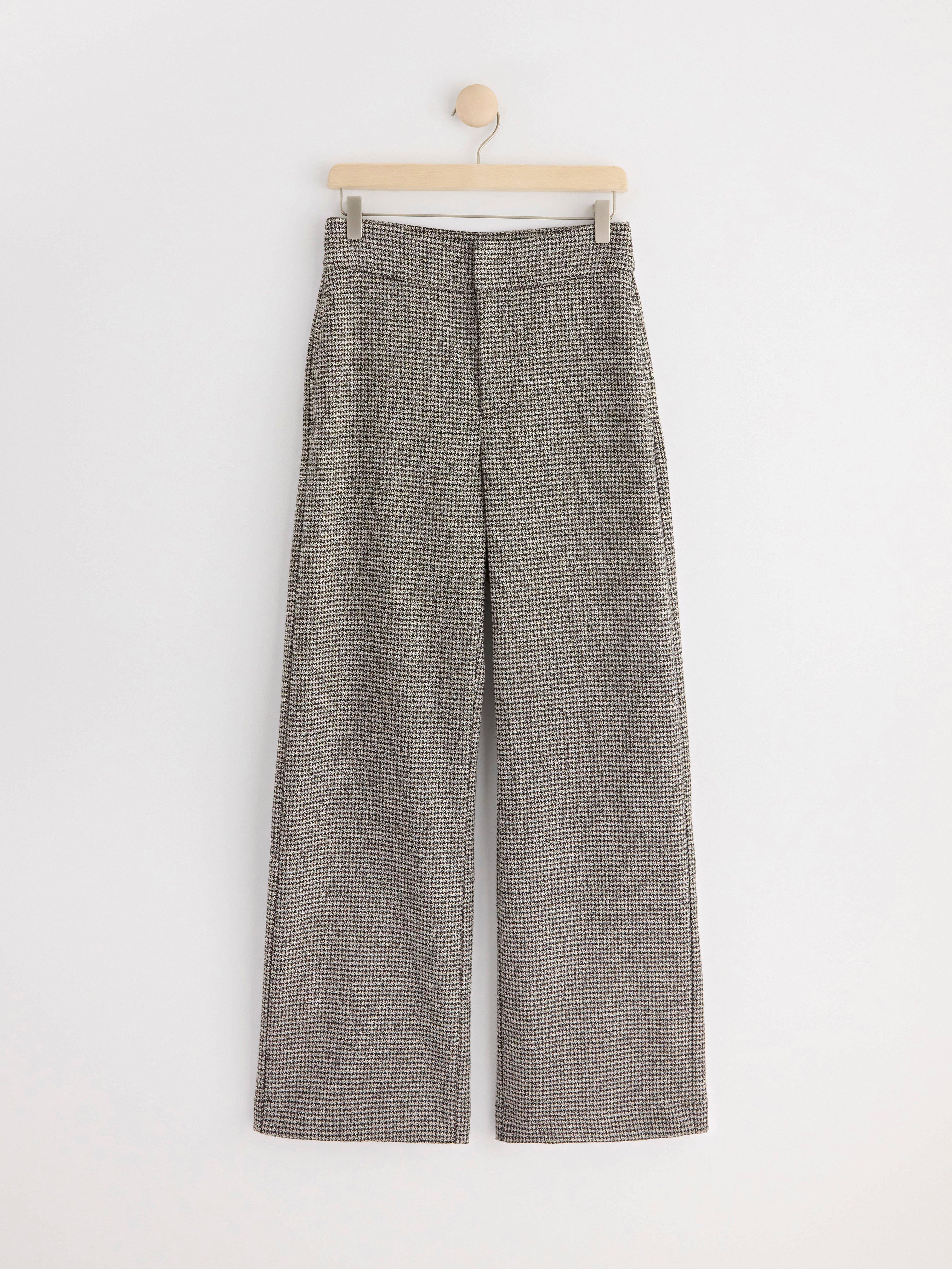 LYKKE The wide Trousers Black