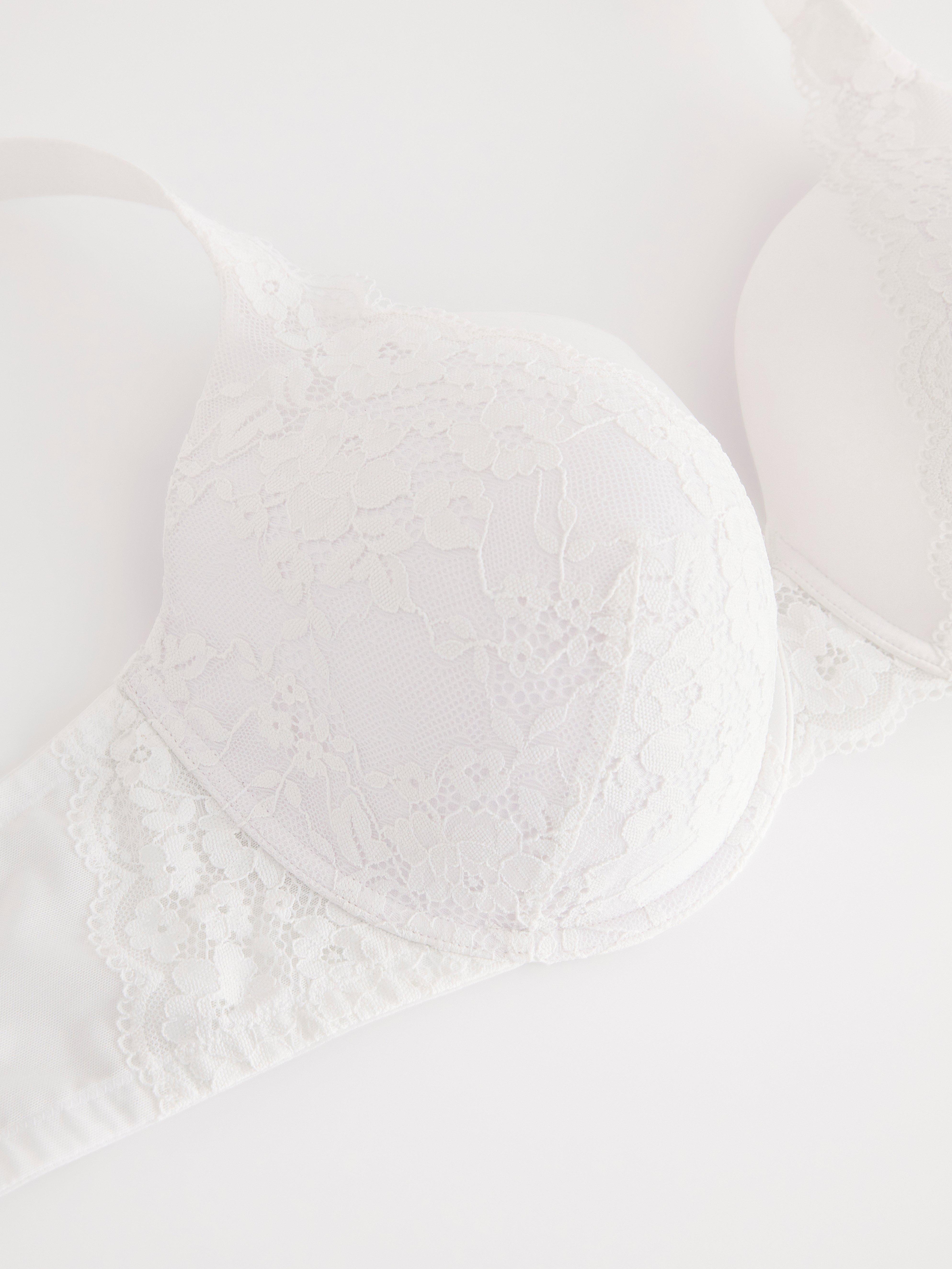 Dahlia t-shirt bra White
