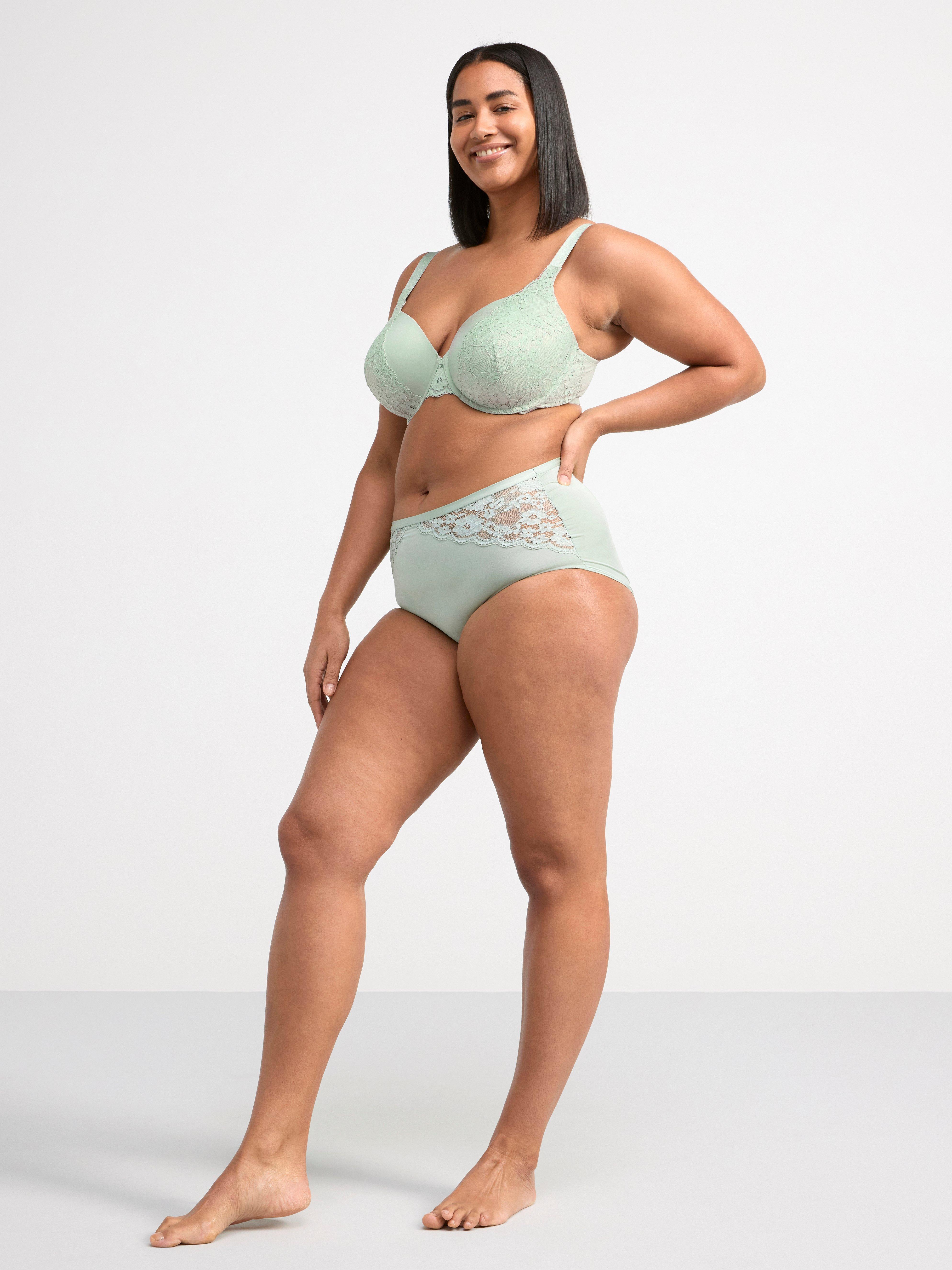 Dahlia t-shirt bra Light Dusty Green