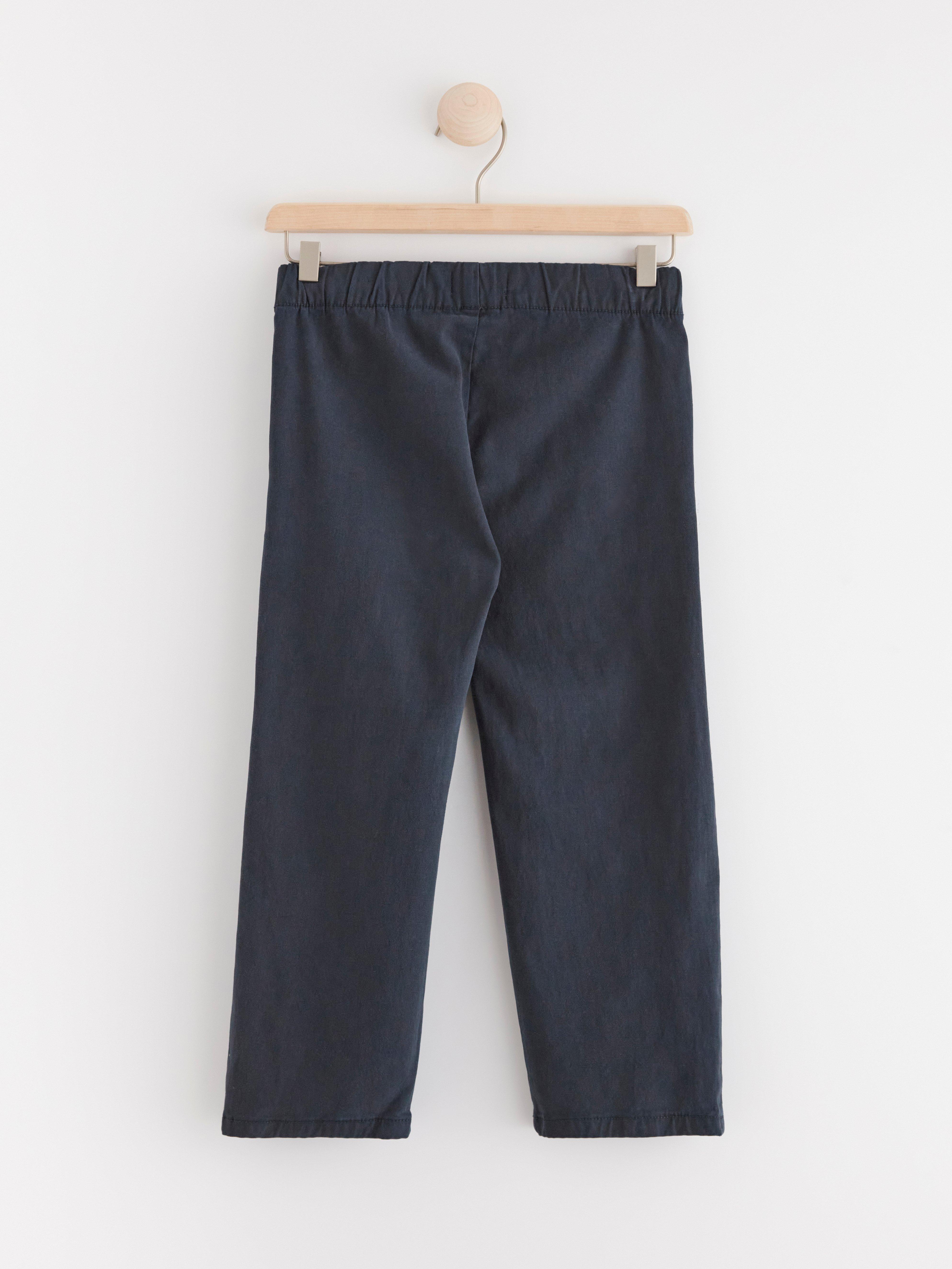 Trousers with regular waist Dark Navy