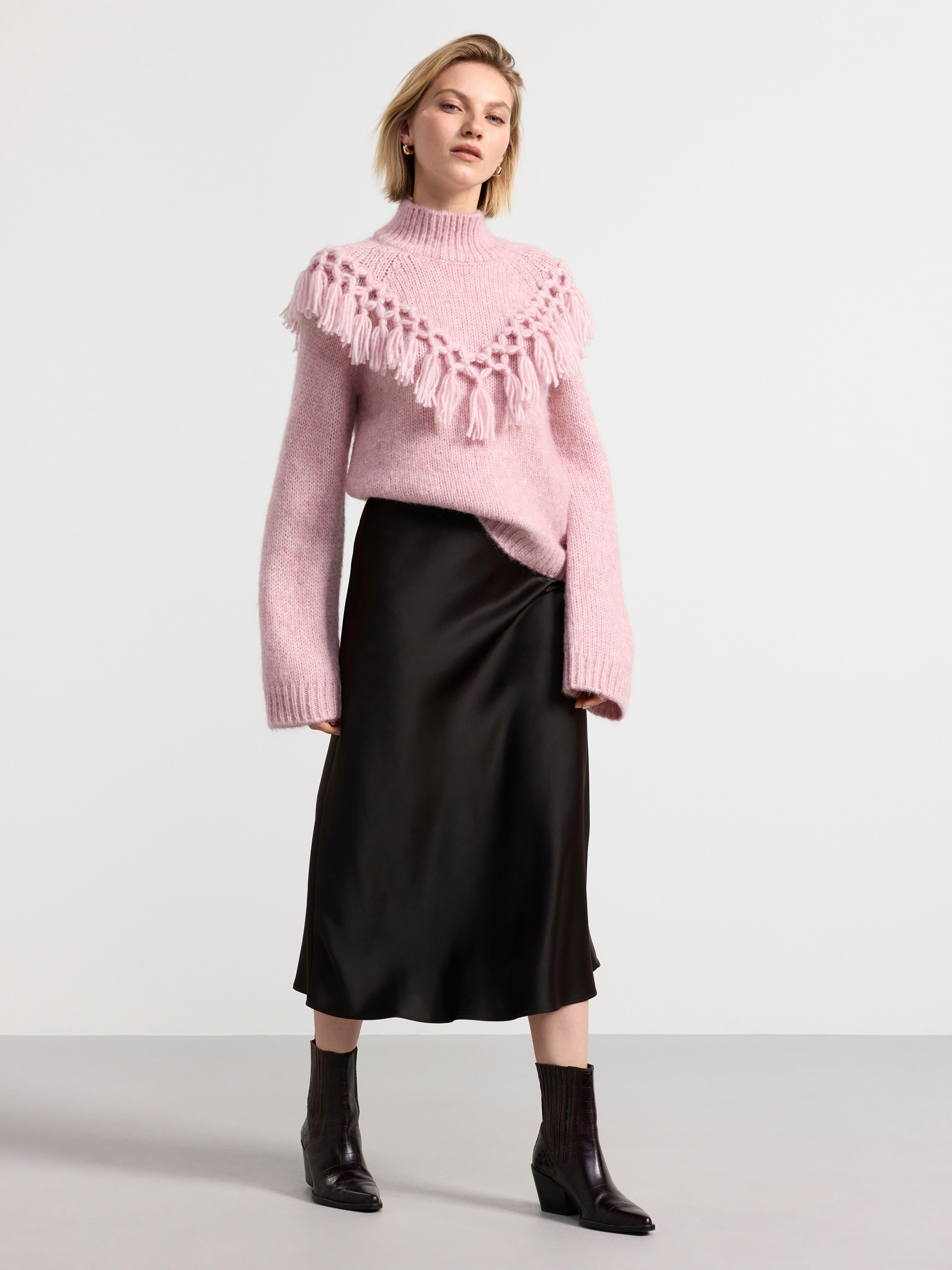 Mock neck jumper Light Pink