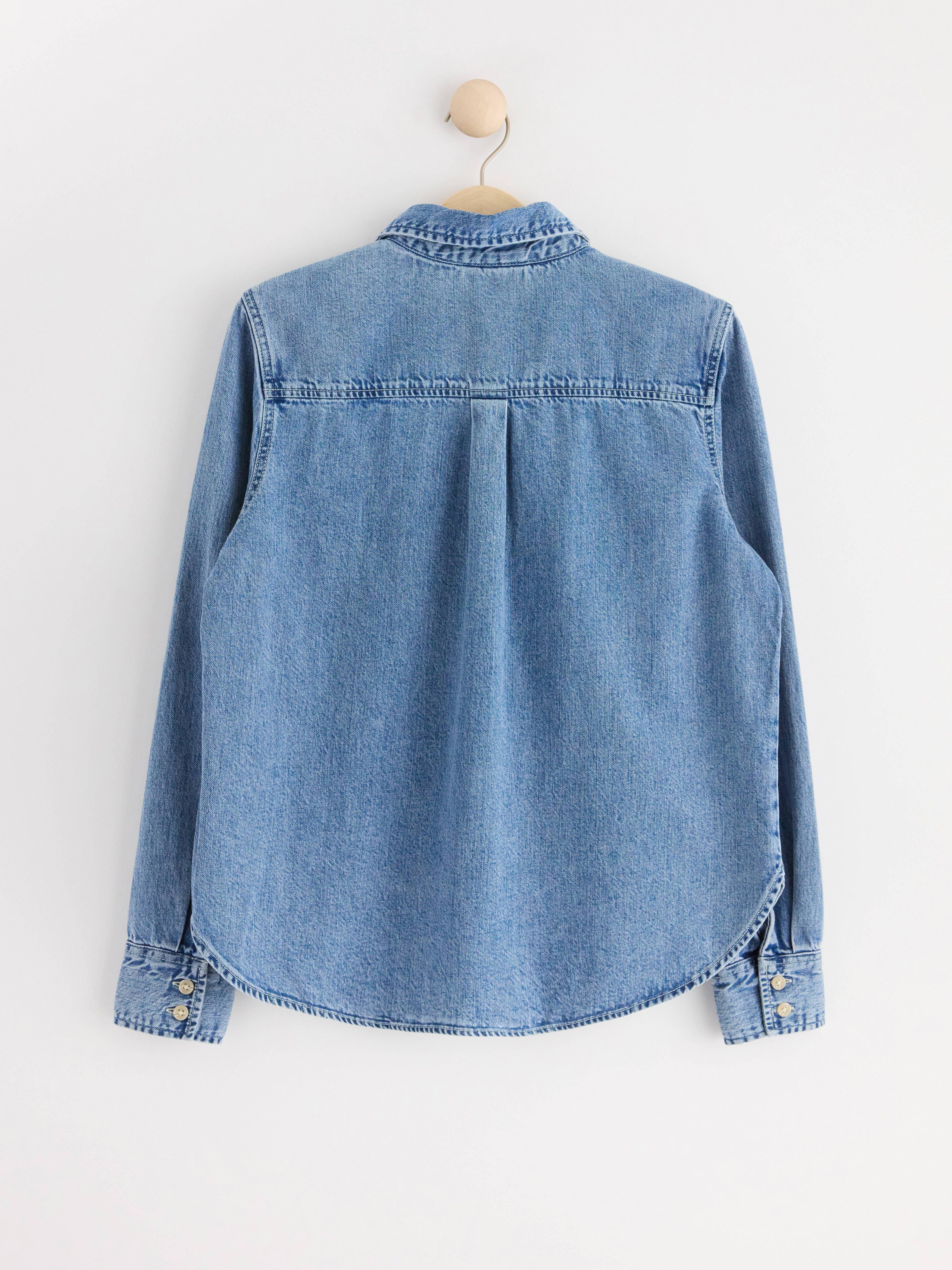 Denim shirt blue