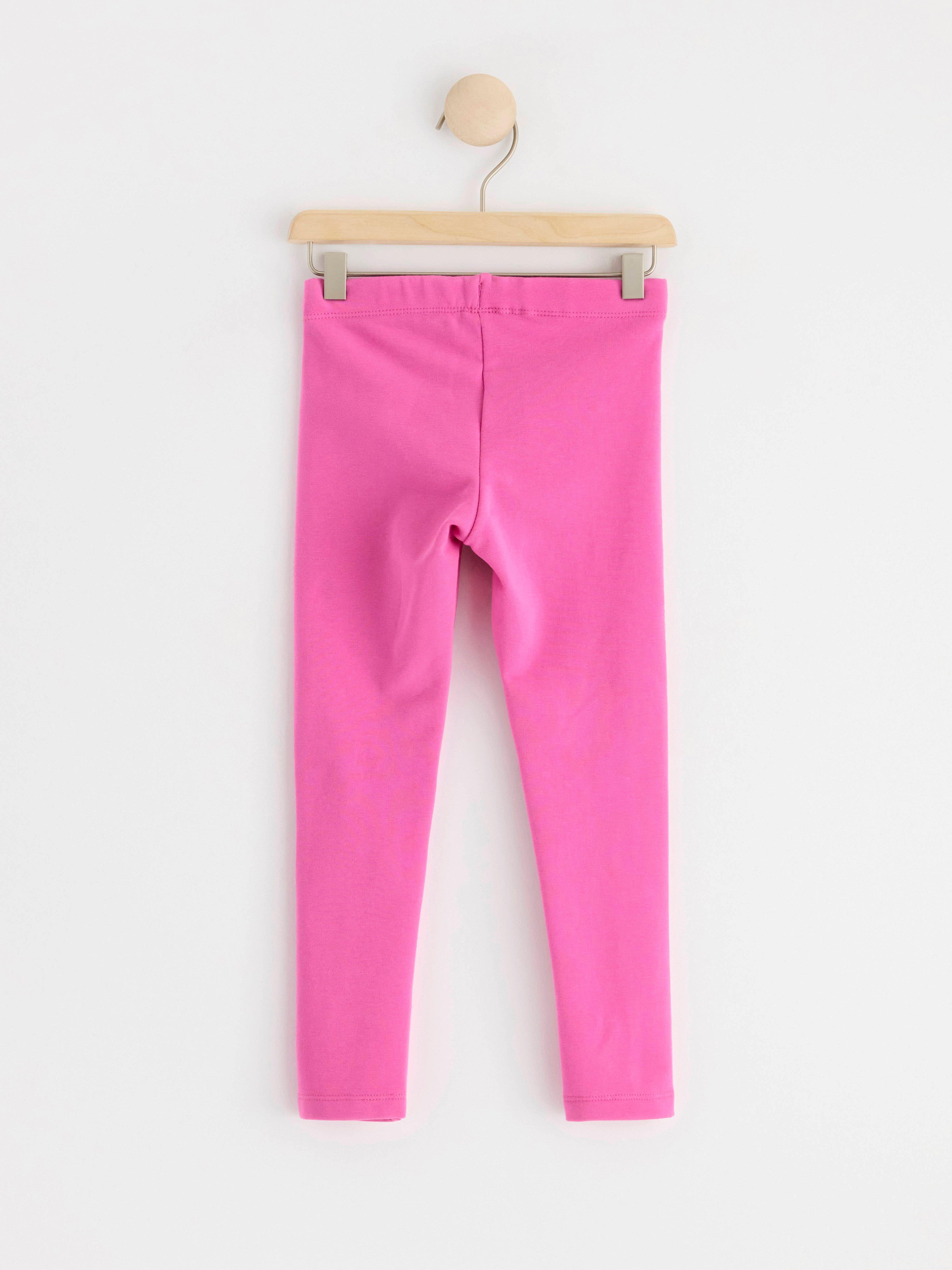 Leggings with unicorns Pink