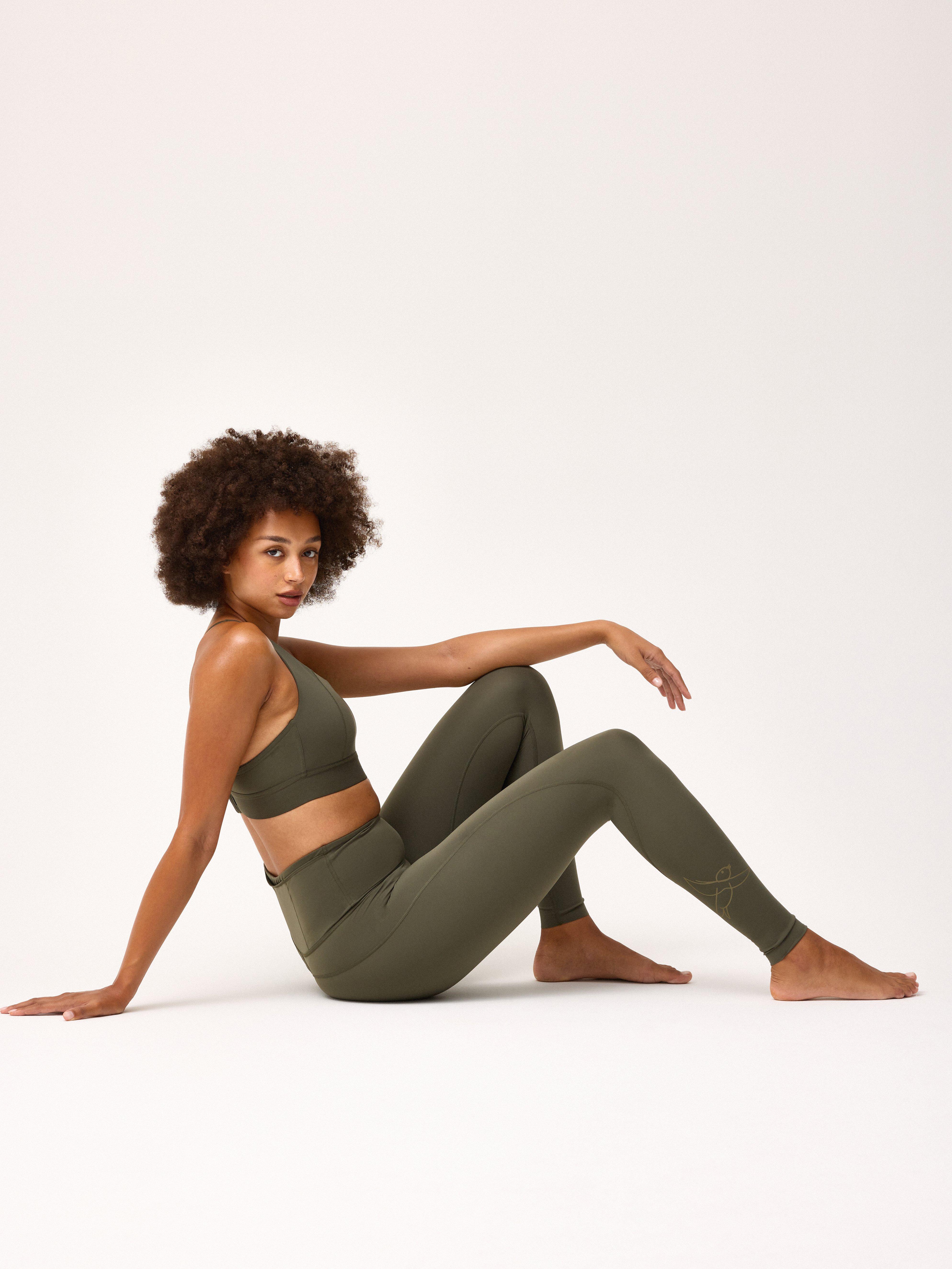 Closely - The Hug Leggings Dark Green