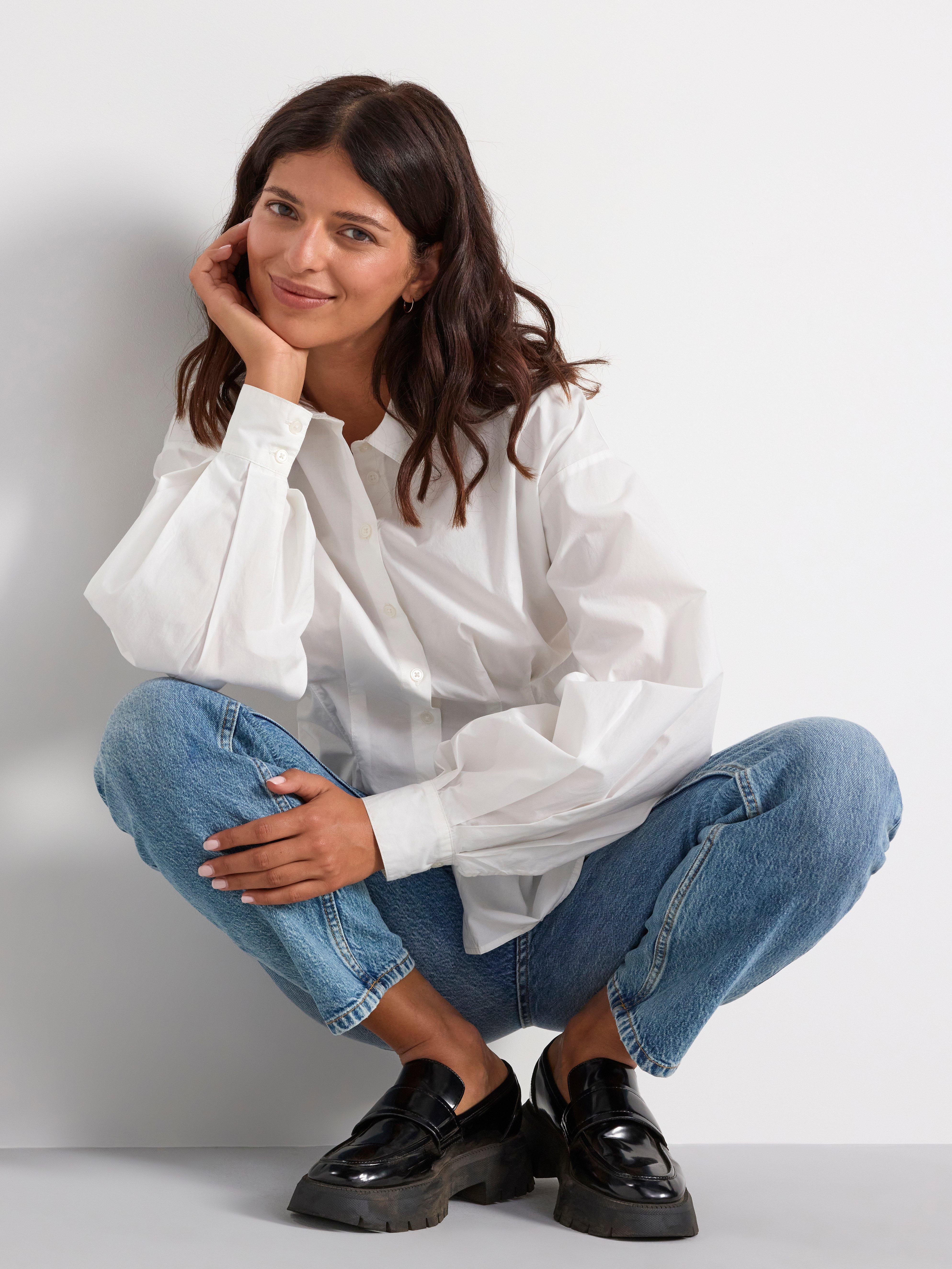 Shirt in cotton White