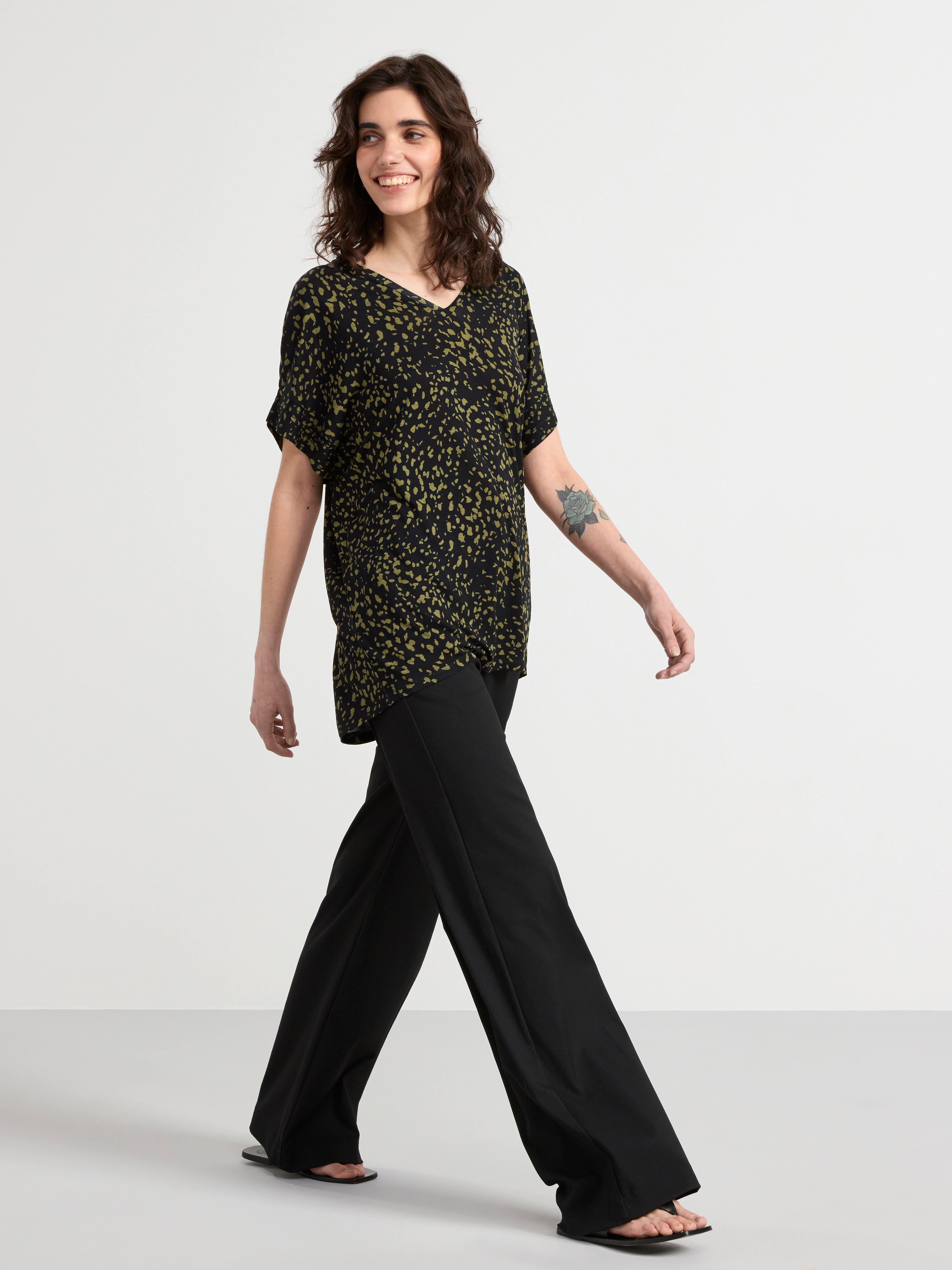 Short sleeve top Black