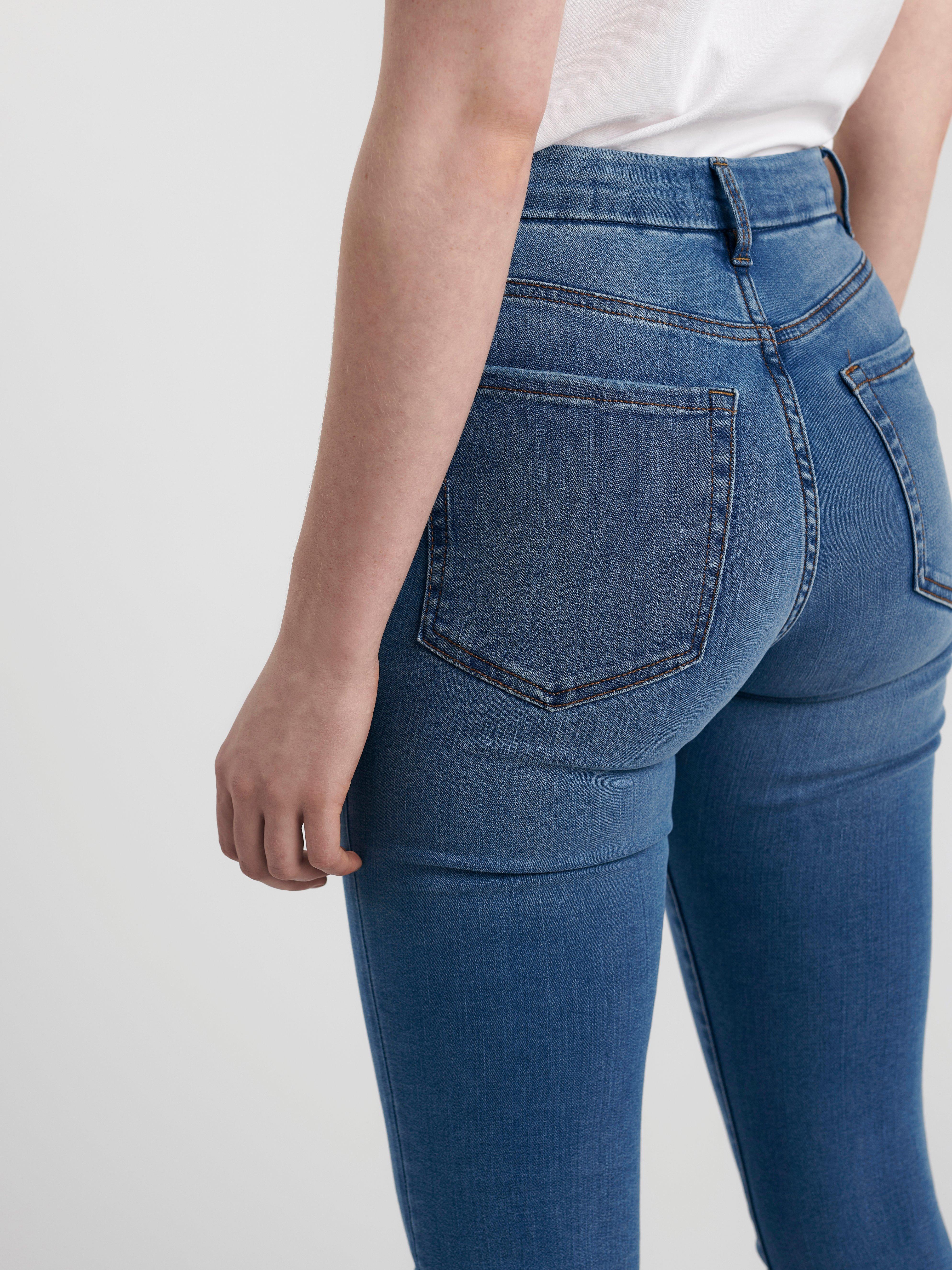 CLARA Curve super stretch jeans with high waist Denim