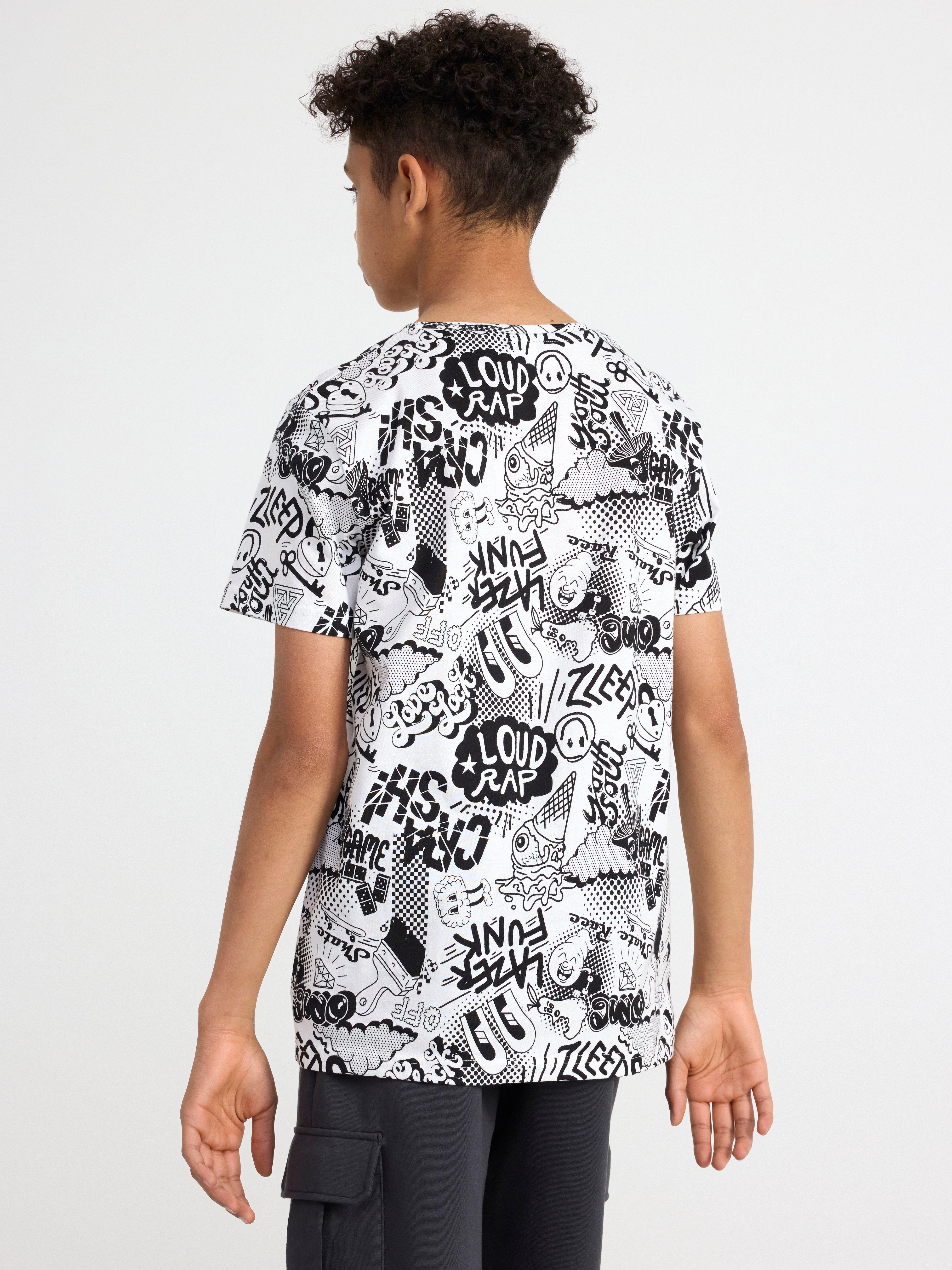 T-shirt with cartoon print Off White