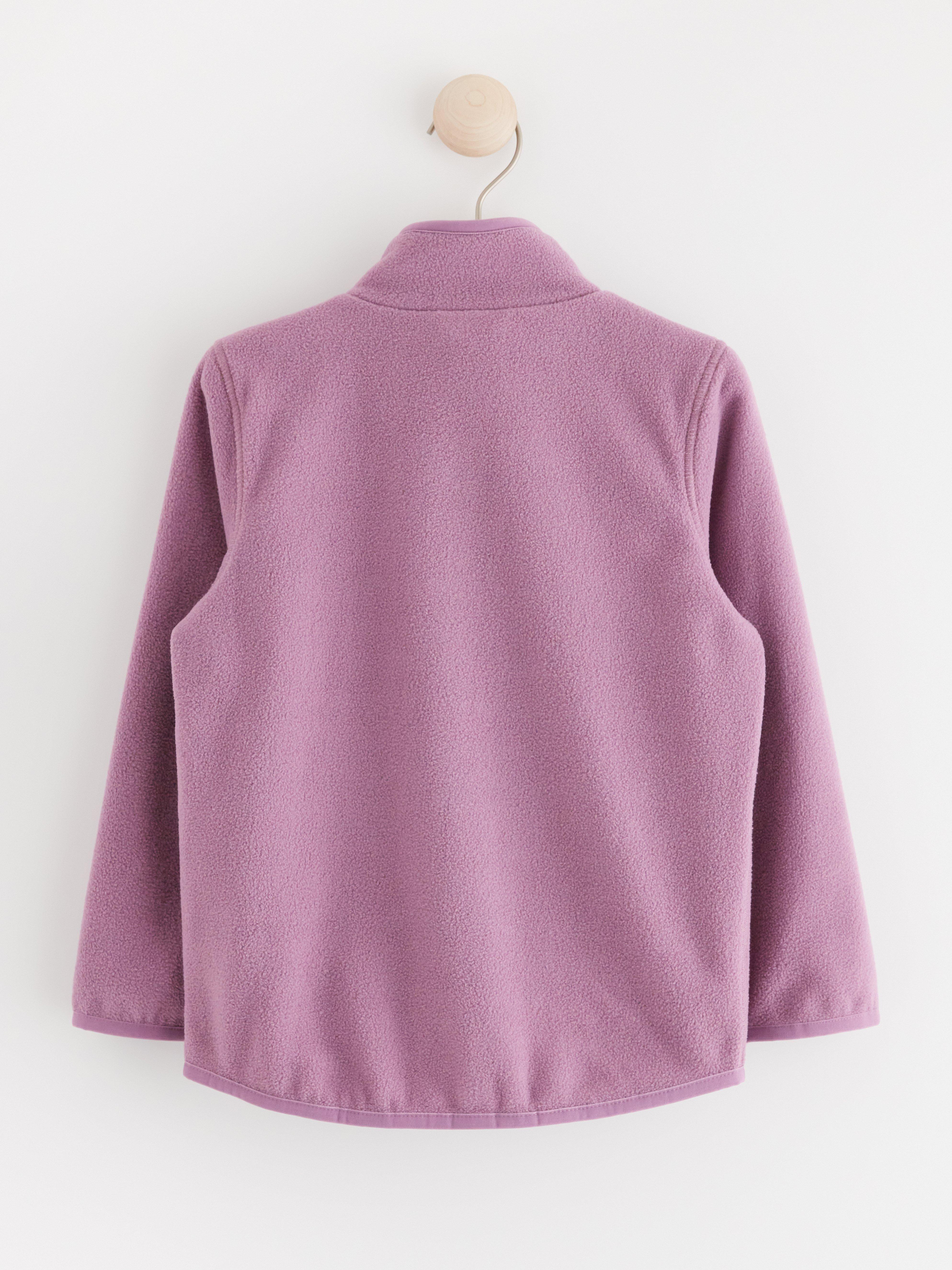 FIX Jacket in fleece Light Dusty Lilac