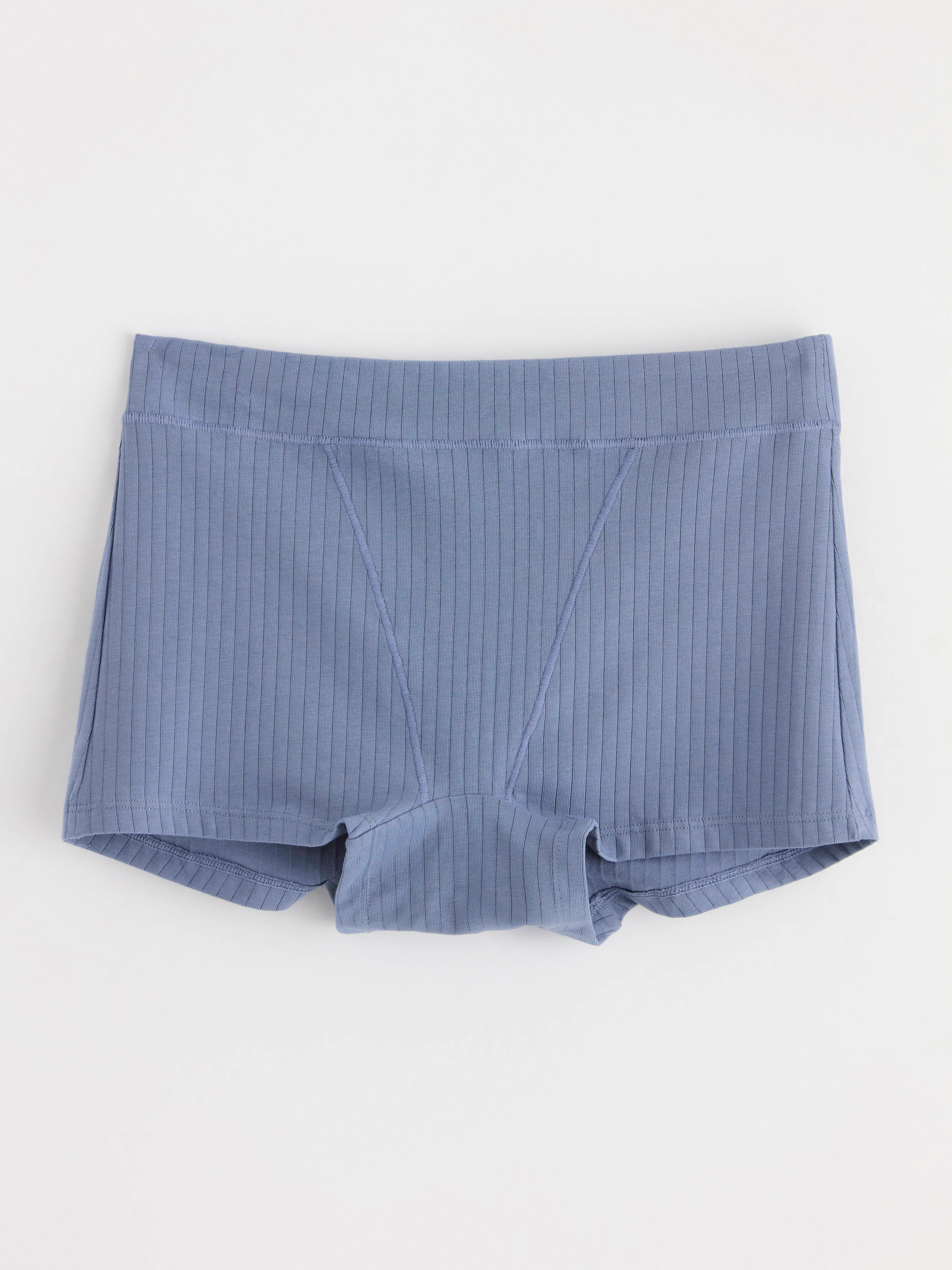 Boxer brief with midi waist Light Blue