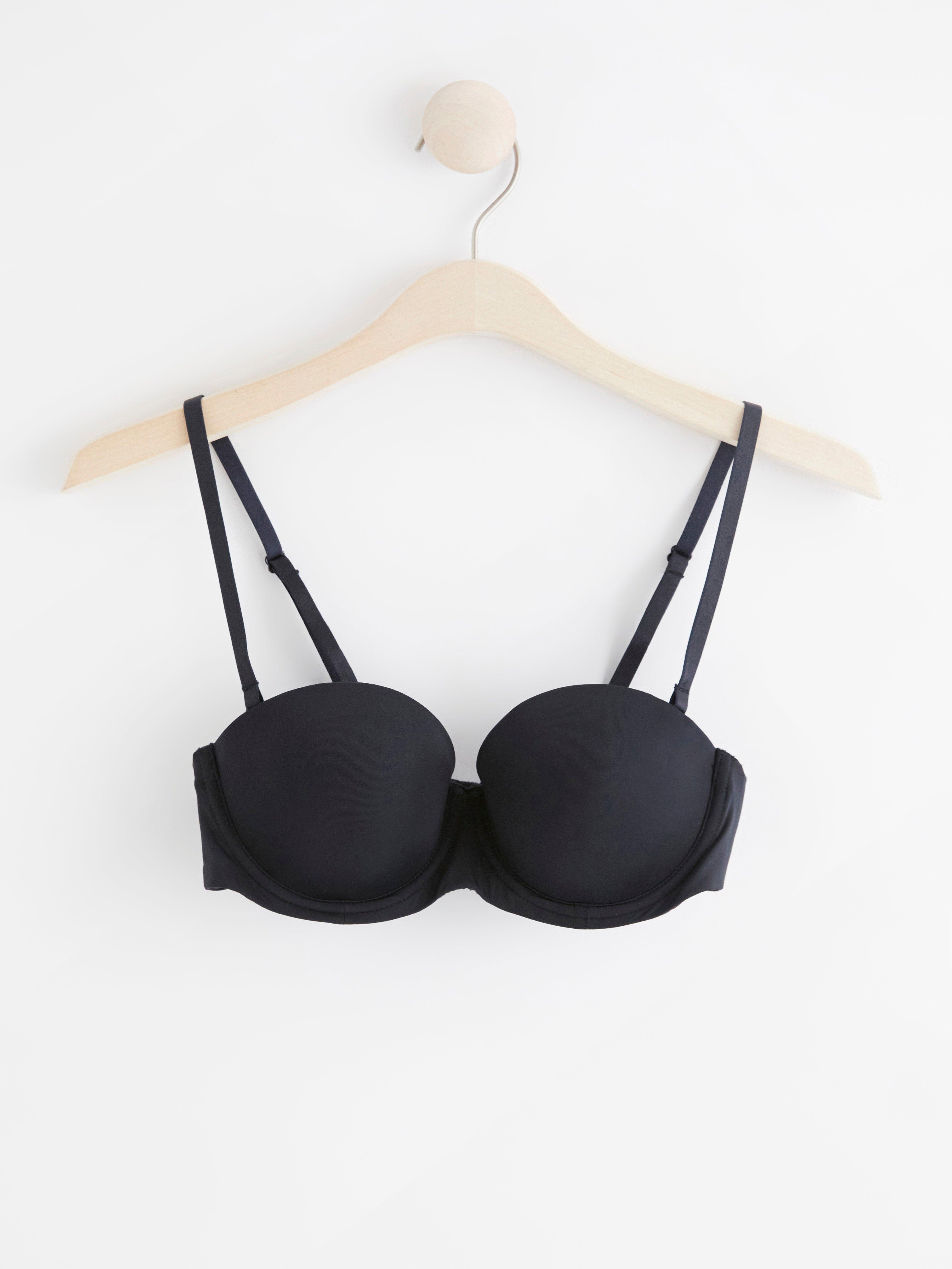 Björk strapless bra Black