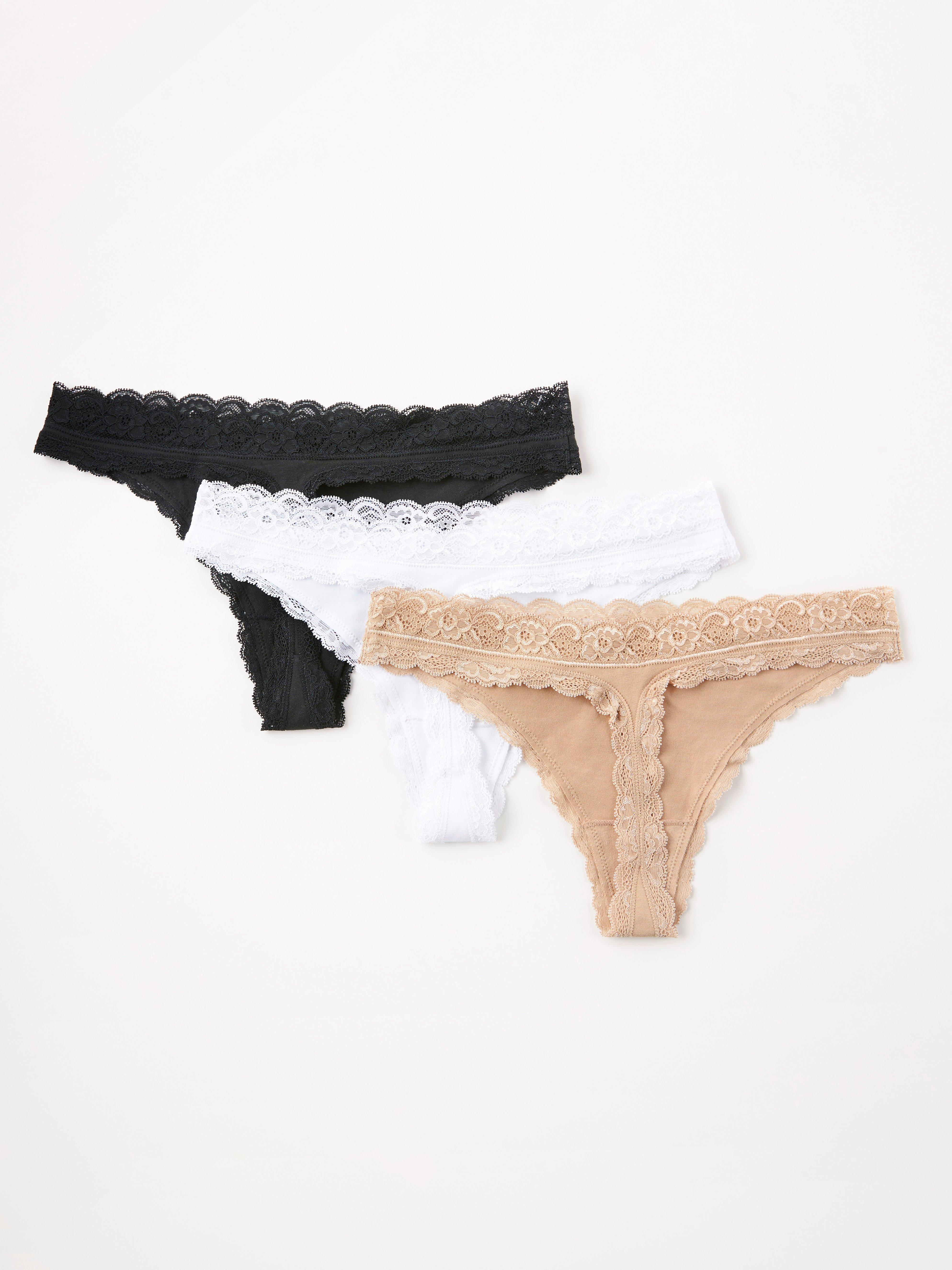 3-pack thong regular Three-col mix