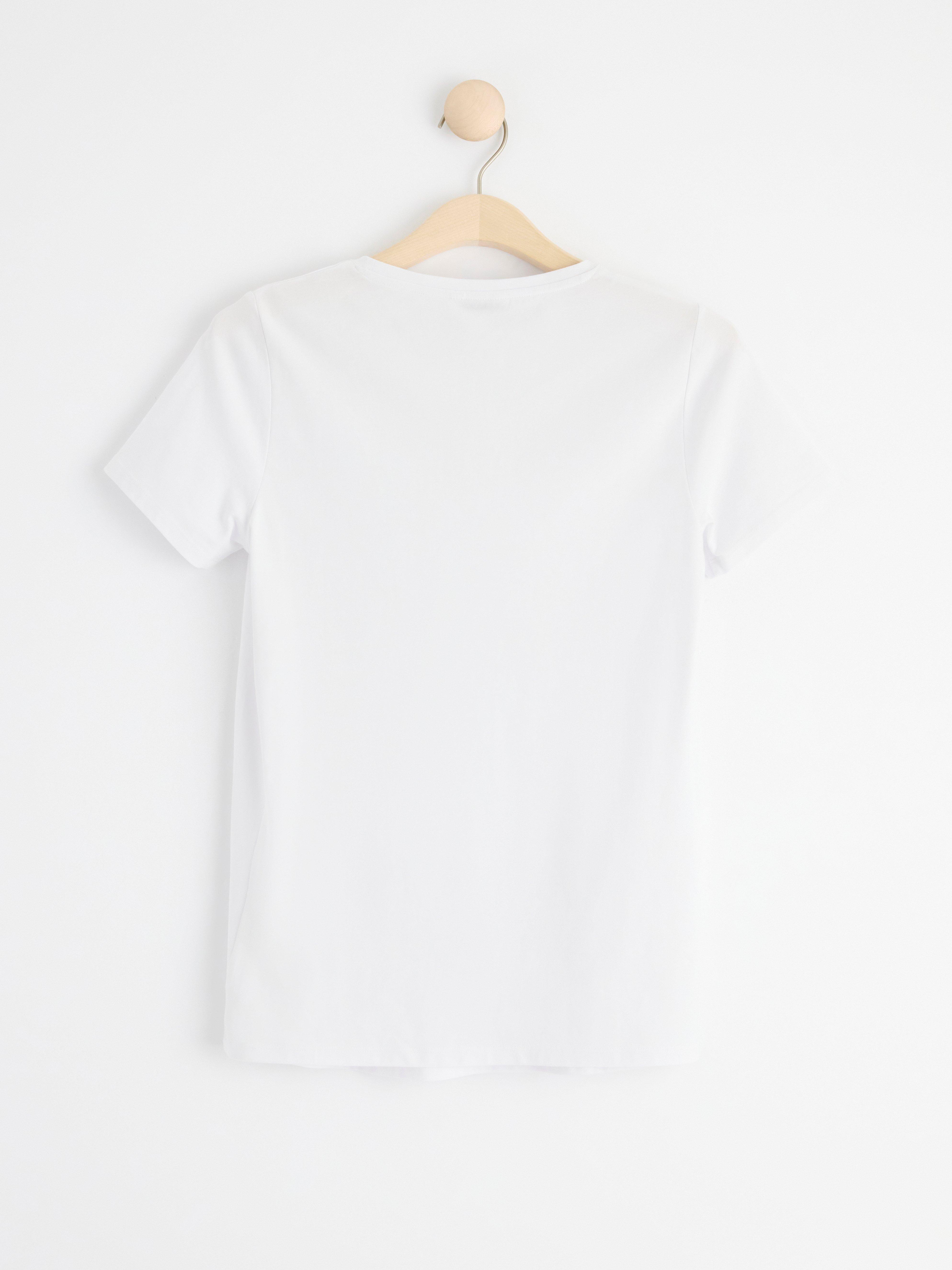 MOM Short sleeve cotton t-shirt White