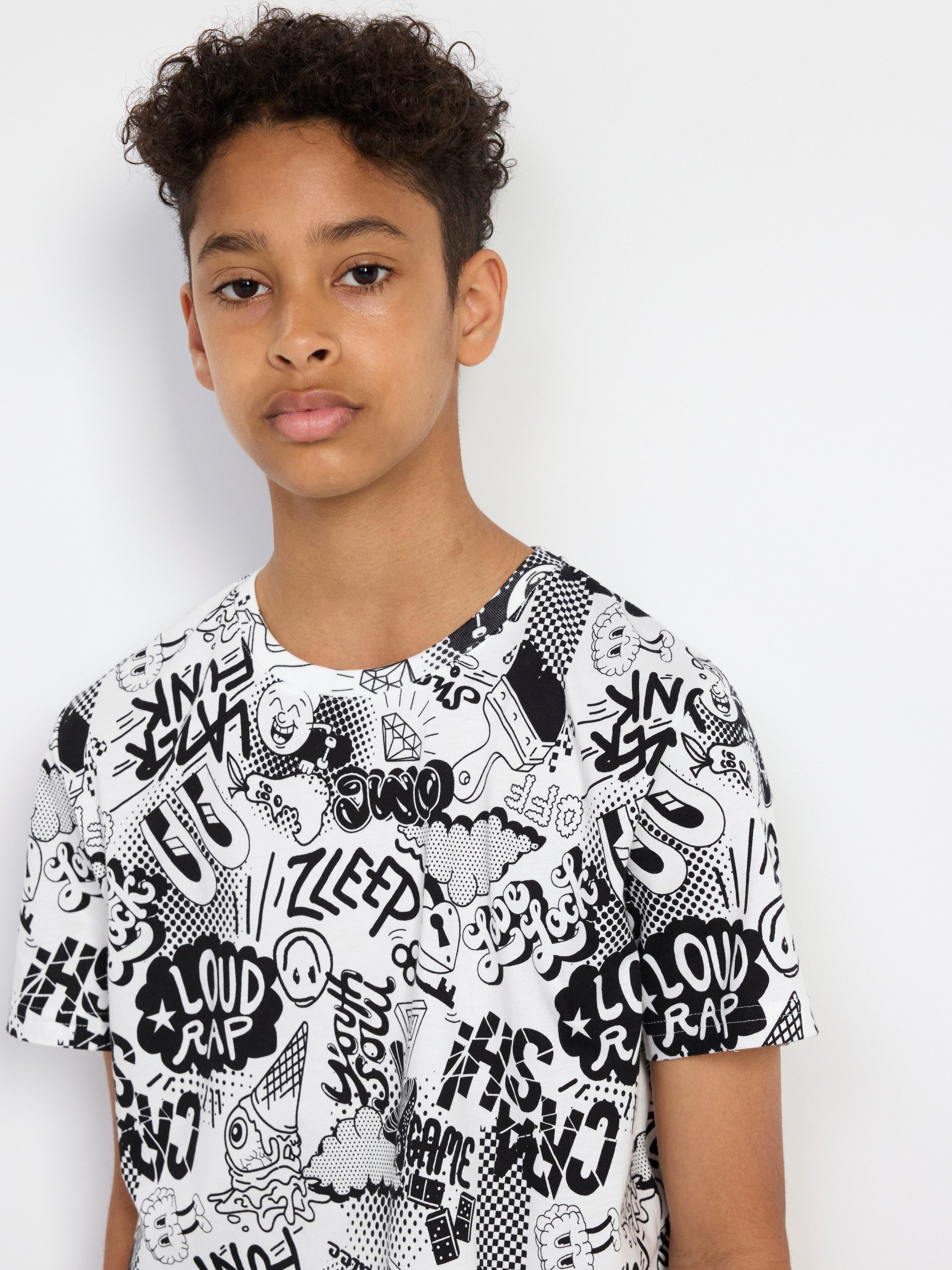 T-shirt with cartoon print Off White