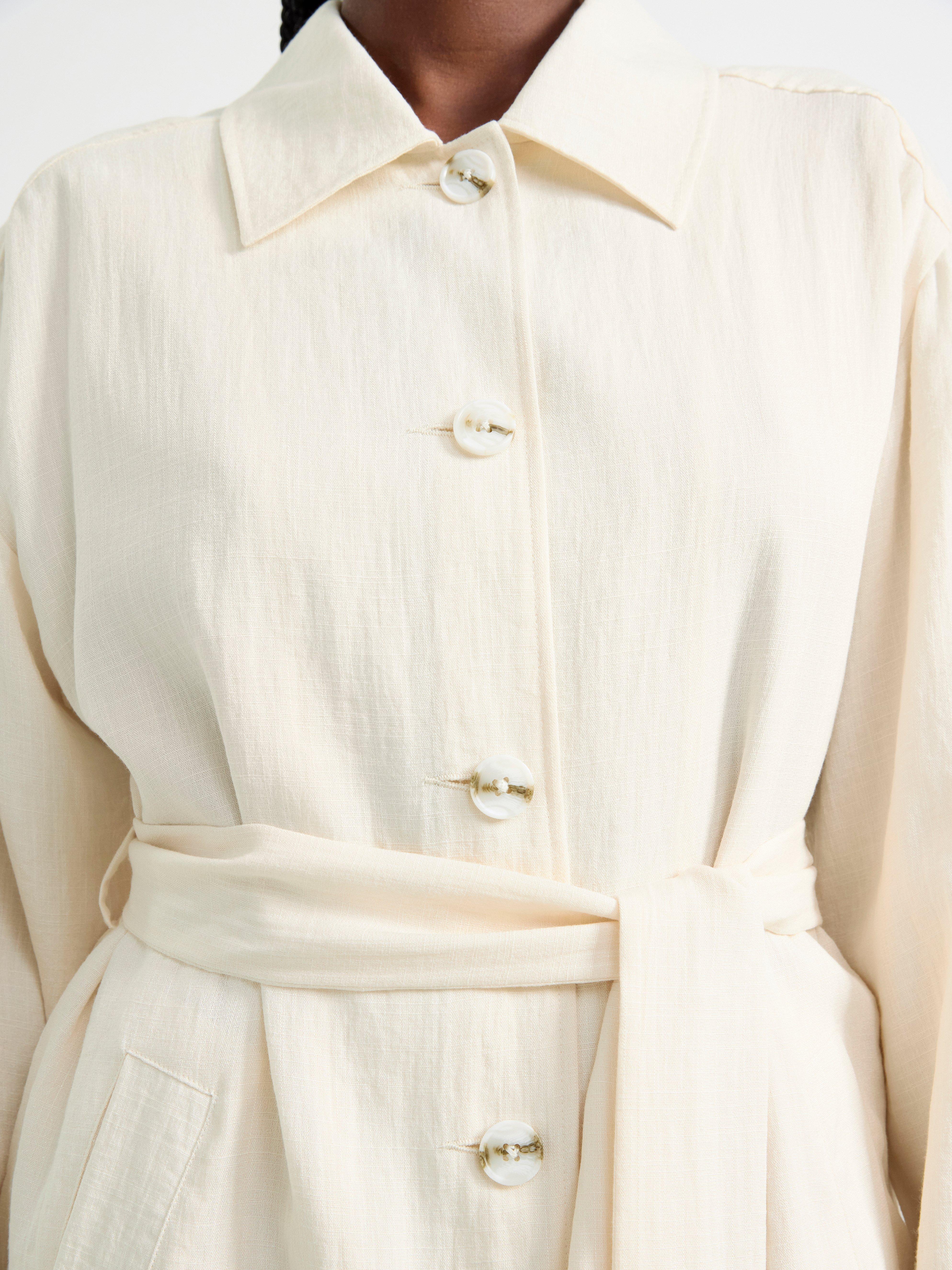 Lightweight coat Light White