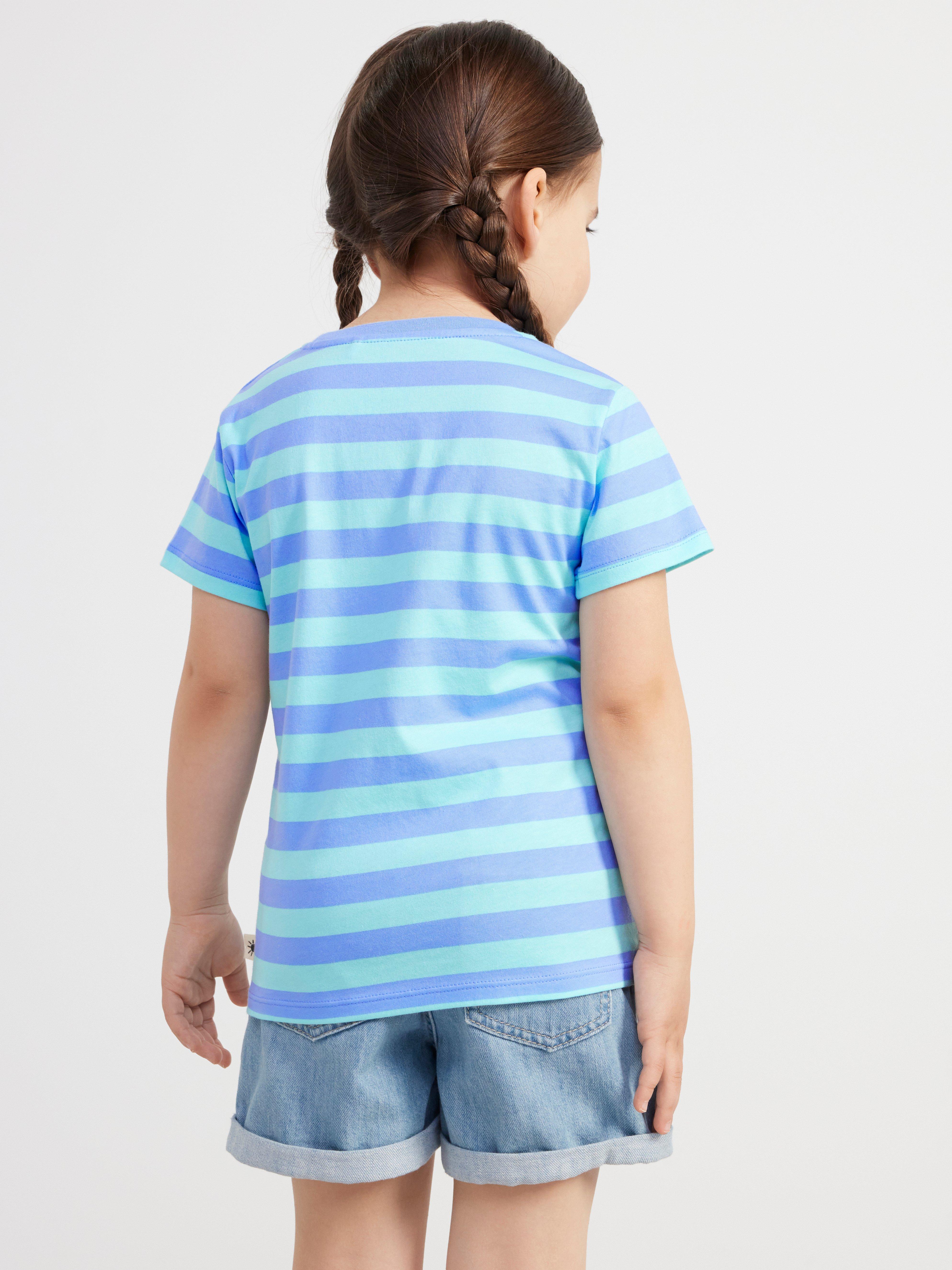 Striped t-shirt Light Blue