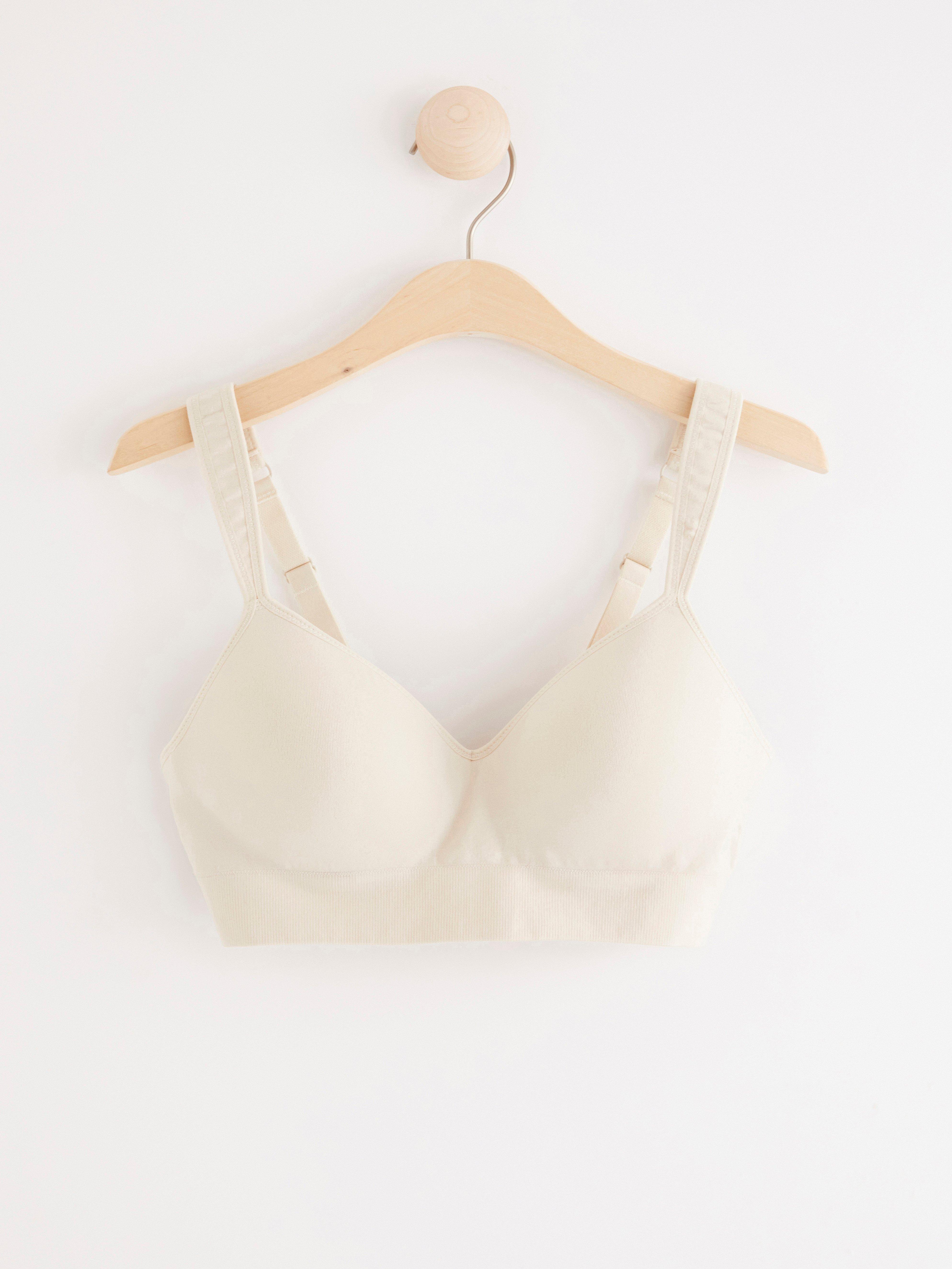 Seamless sports bra light support Light Dusty Beige