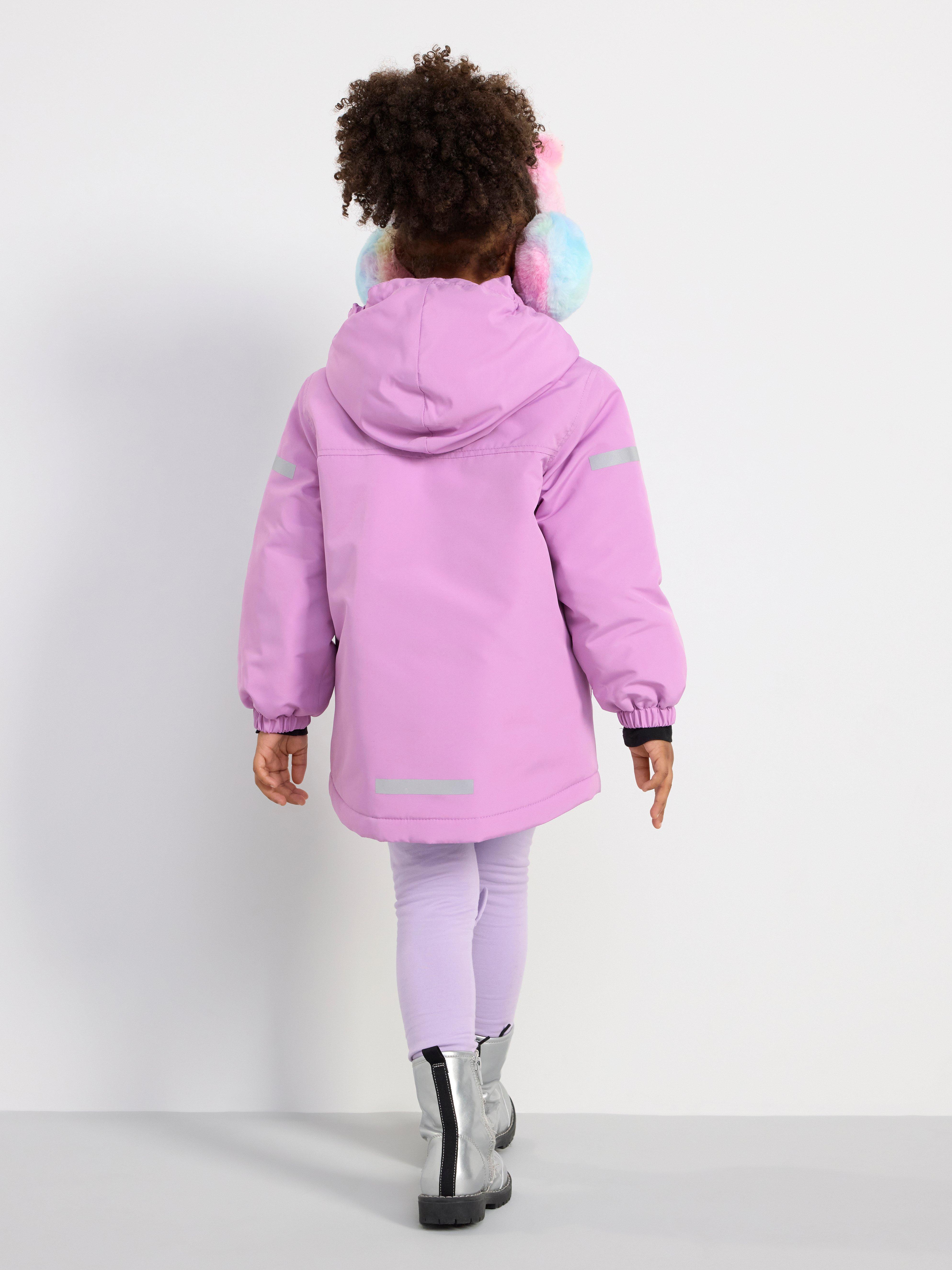 Water repellent padded jacket Light Dusty Lilac