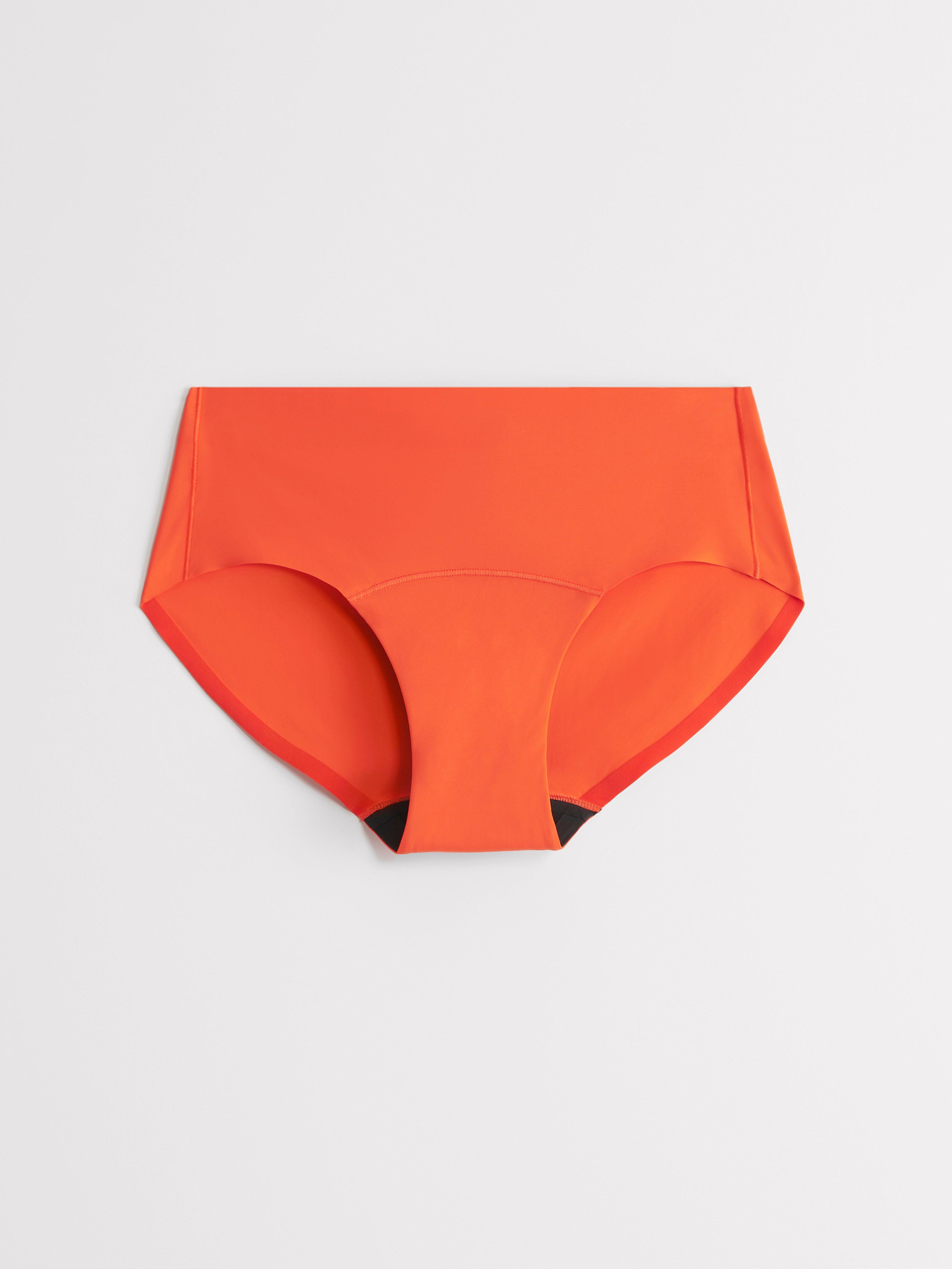 Engineered Hiphugger Period Proof – Period Panty Medium Absorbency Orange