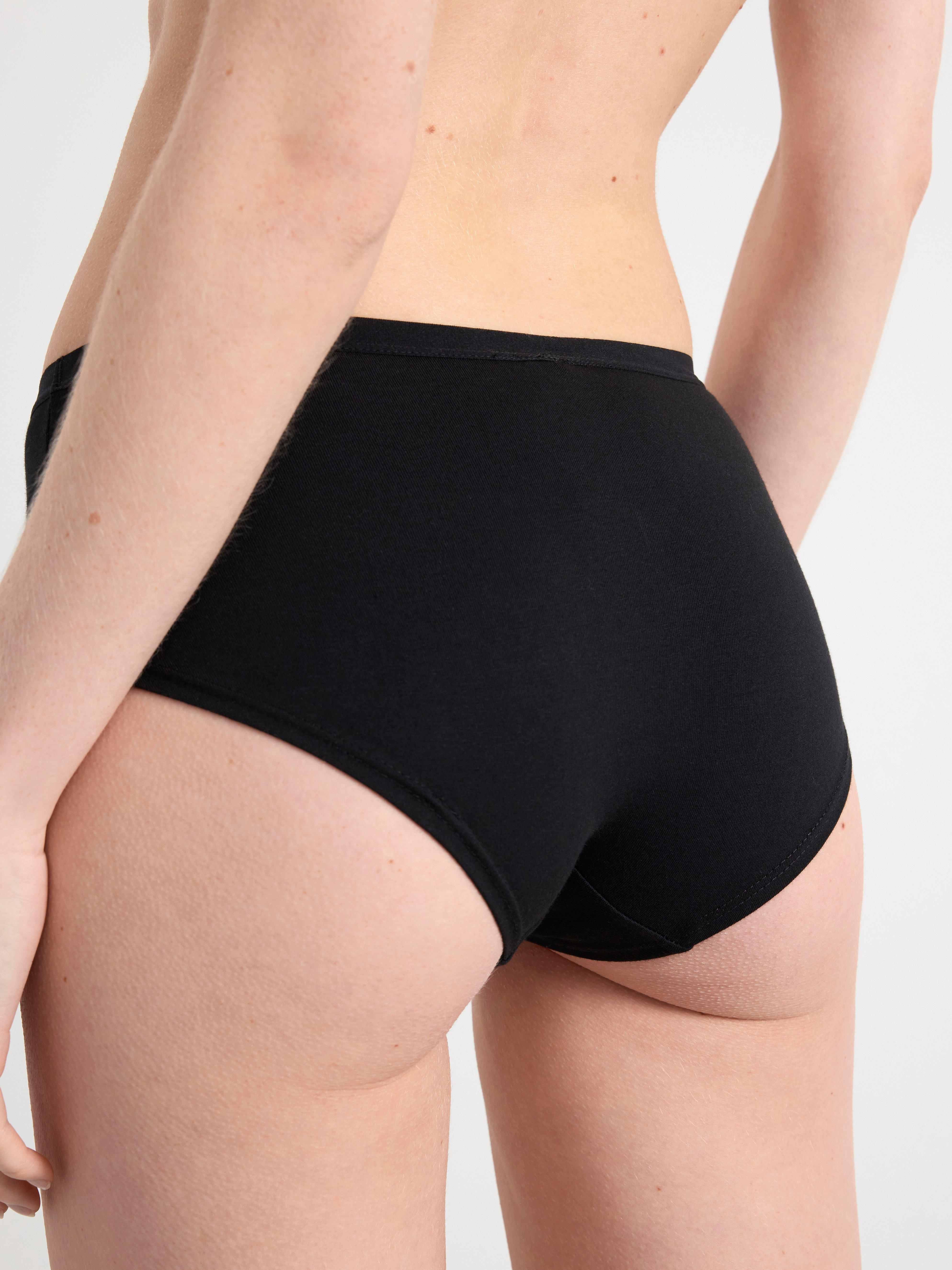 3-pack regular waist briefs Black