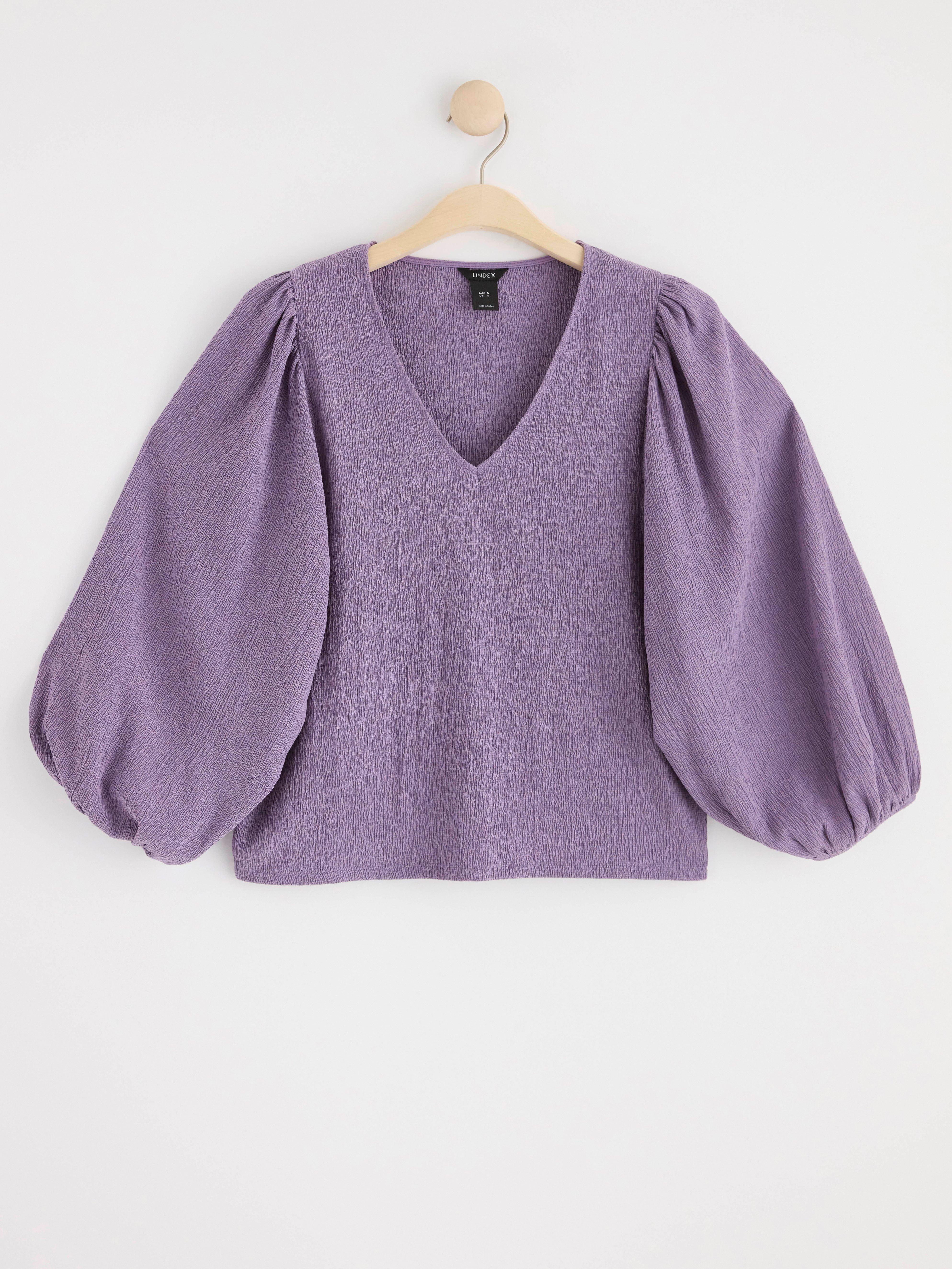 Puff sleeve blouse Dusty Lilac