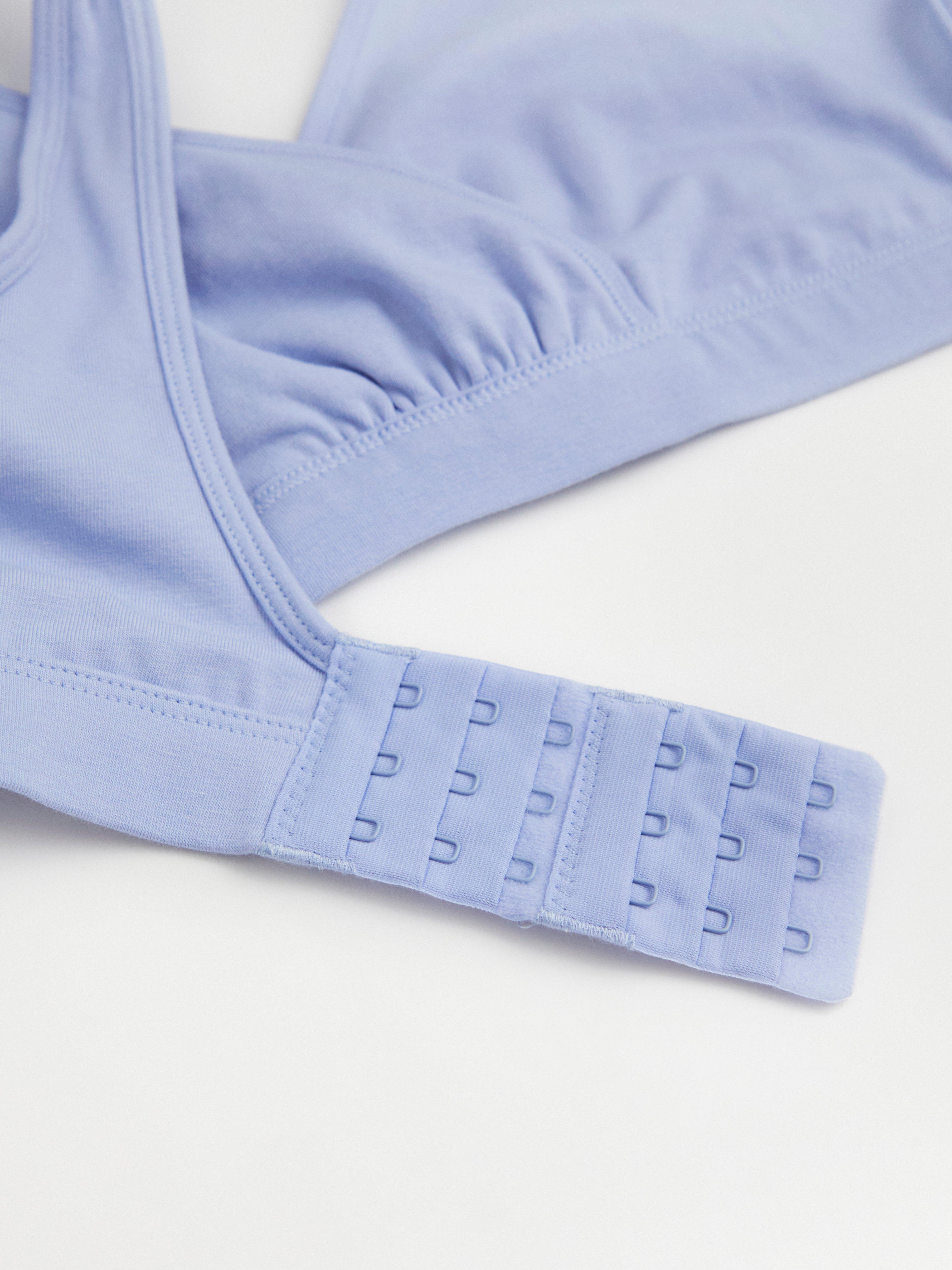 MOM 2-pack soft nursing top Light Blue