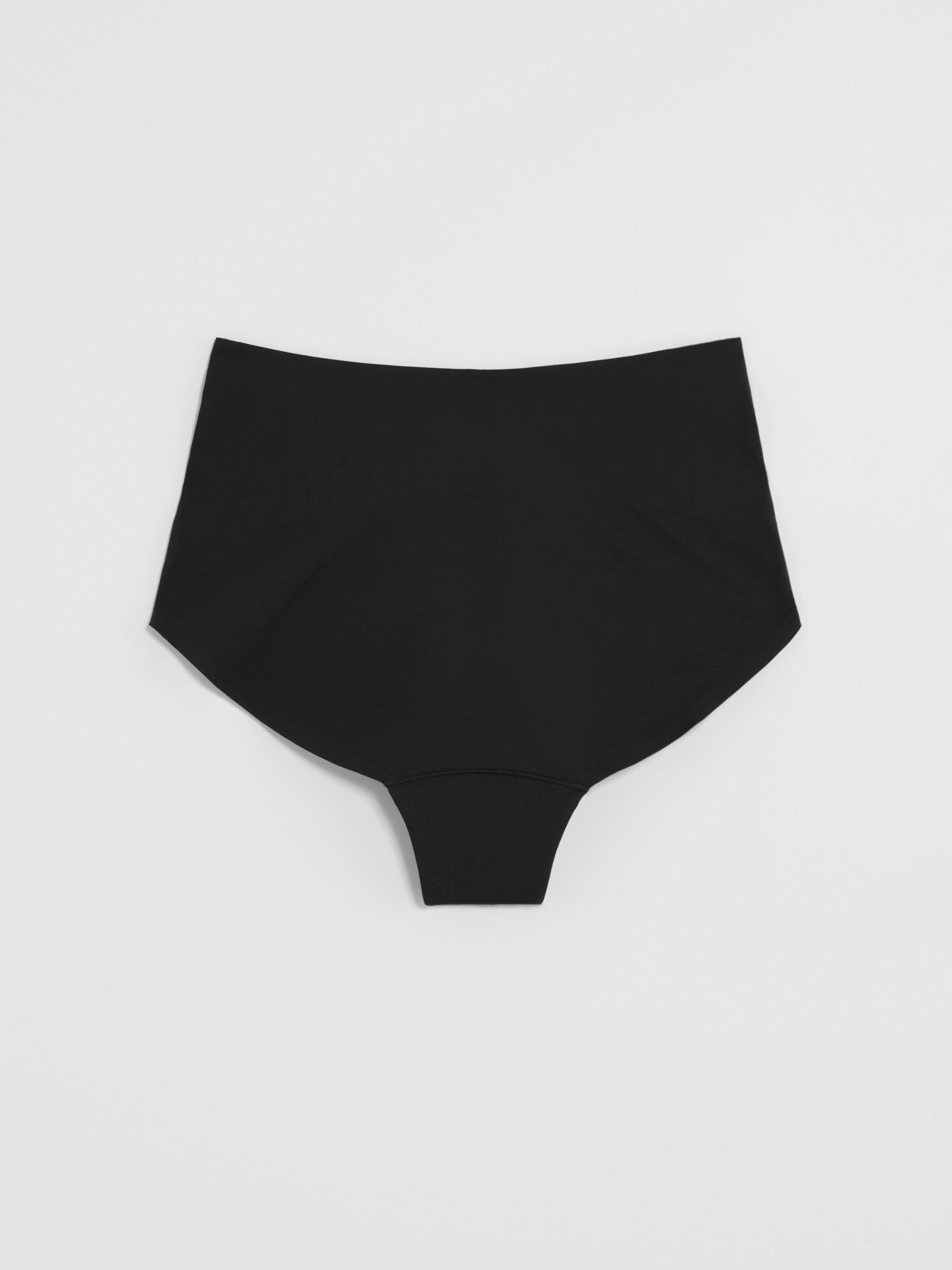 Engineered Maternity High Waist Leak Proof – Maternity underwear Medium Absorbency Black