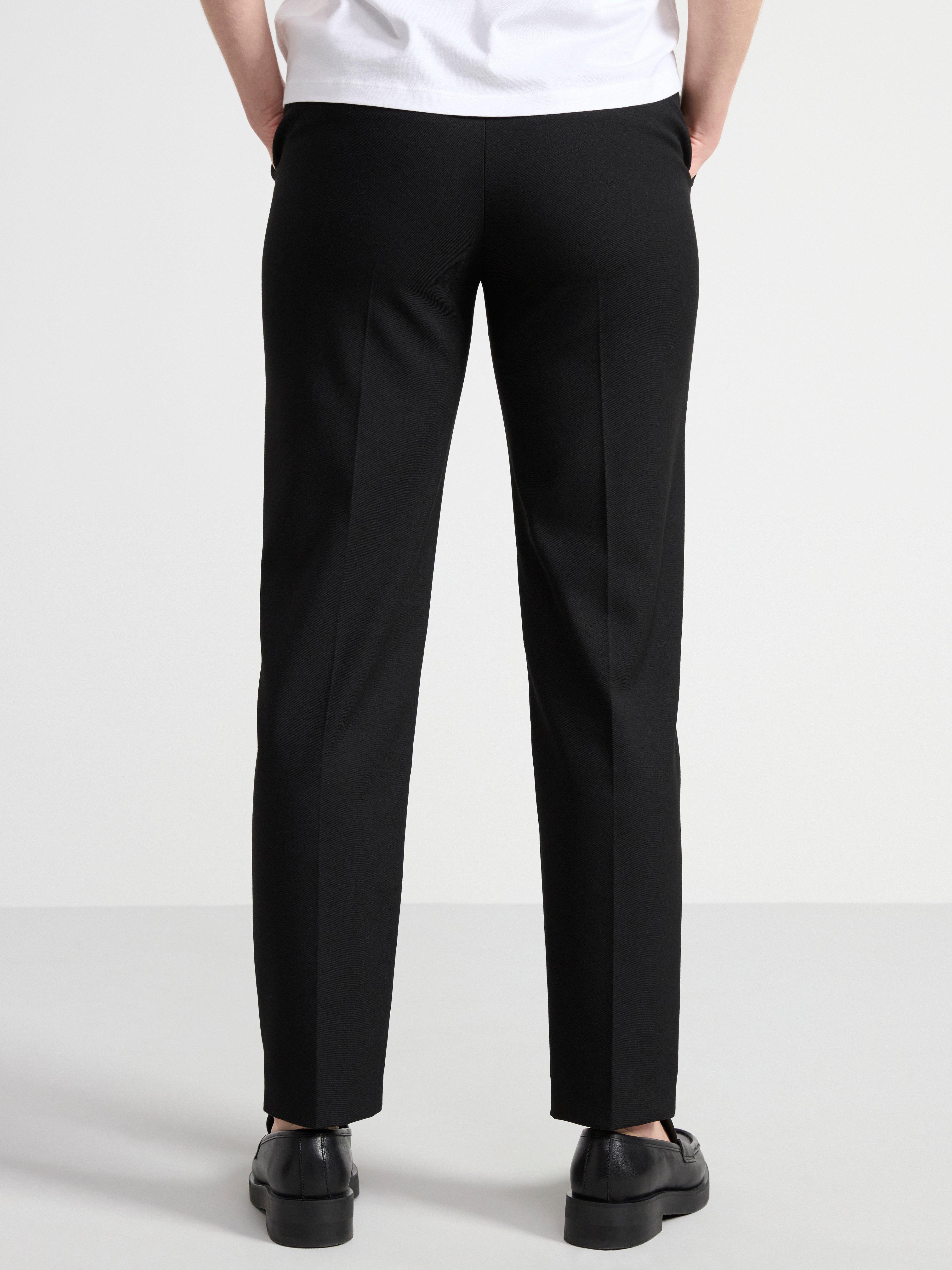 POLLY Cropped slacks Black