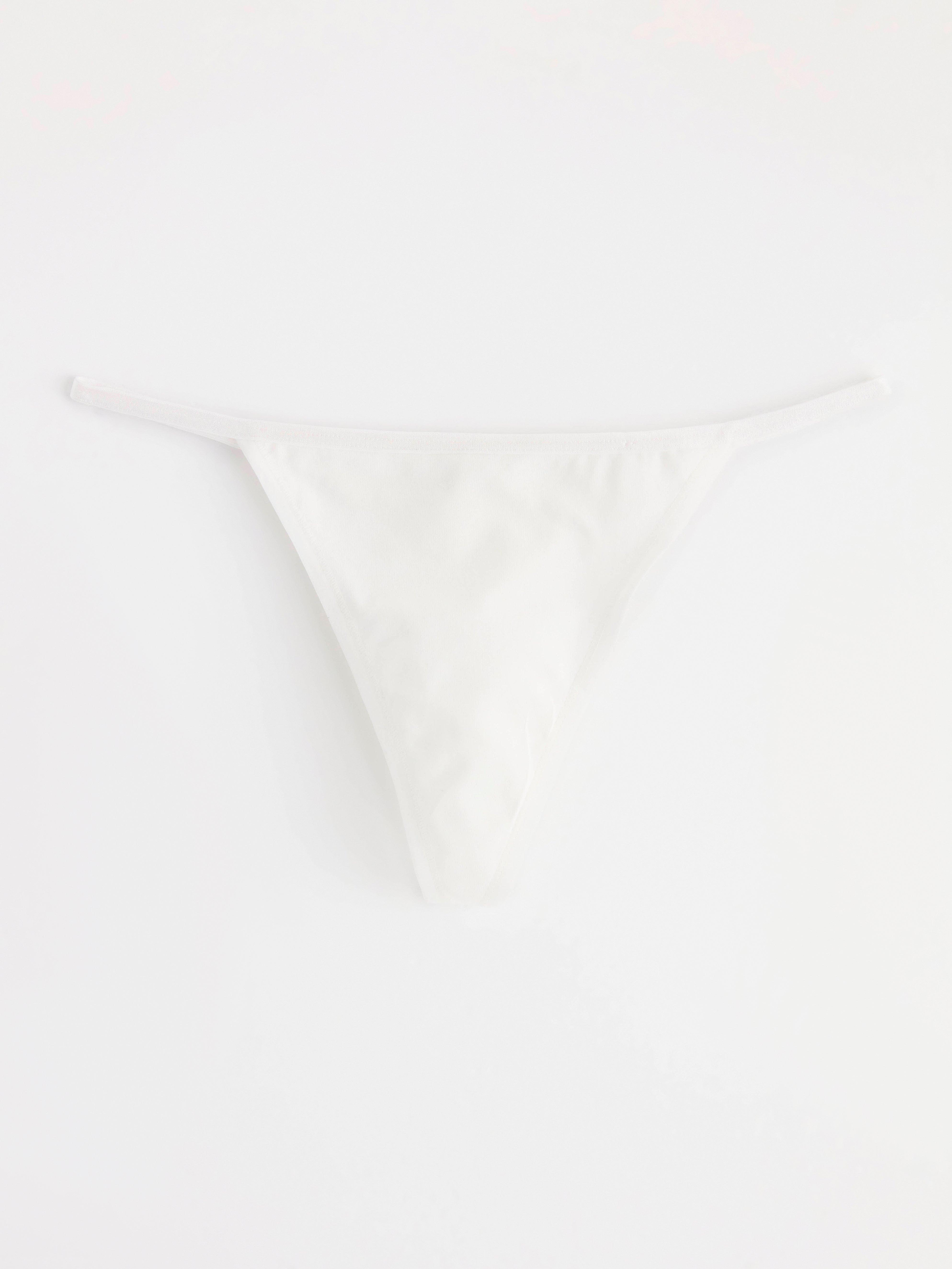 Thong low waist White