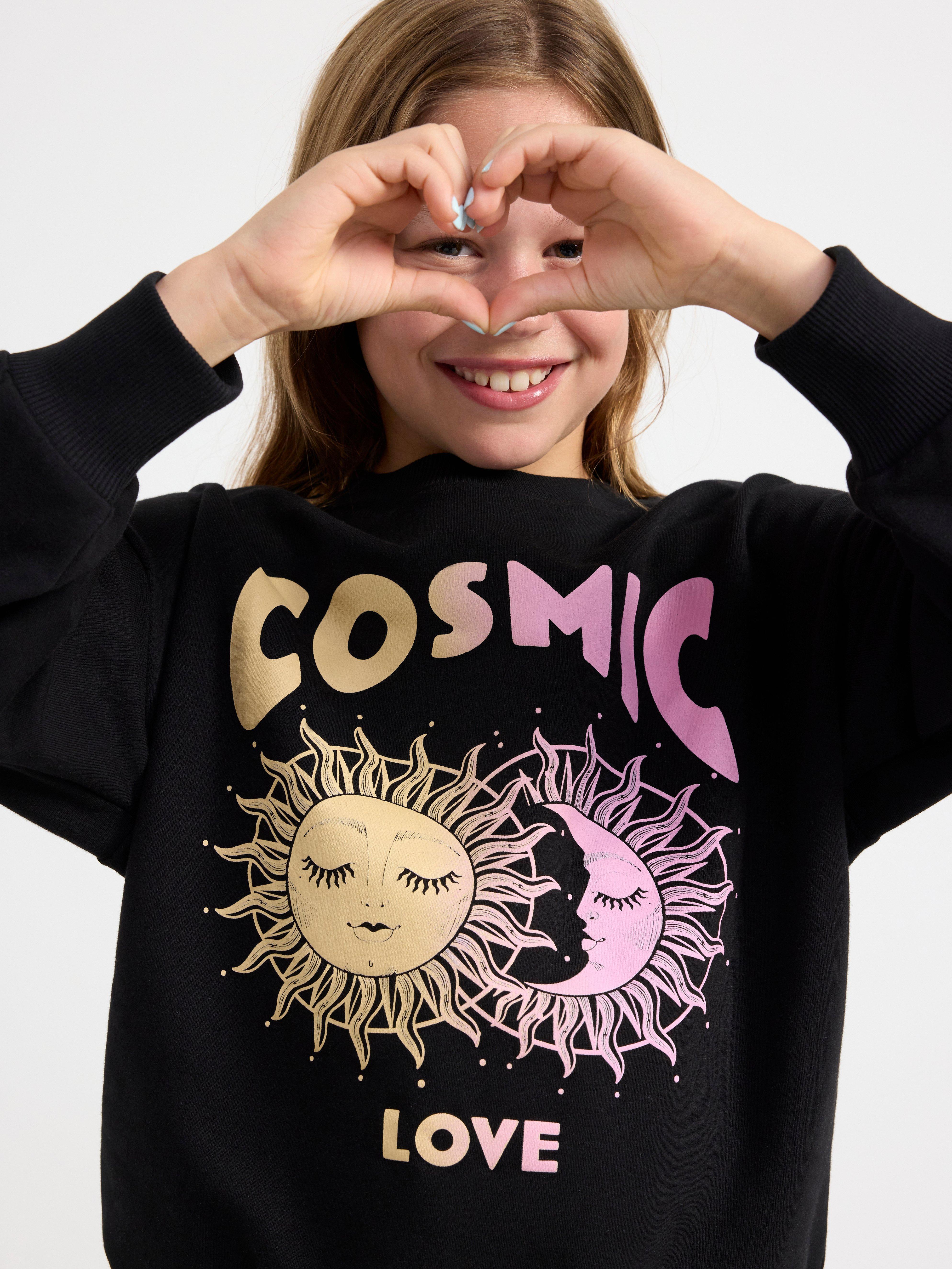 Oversized sweatshirt Offblack