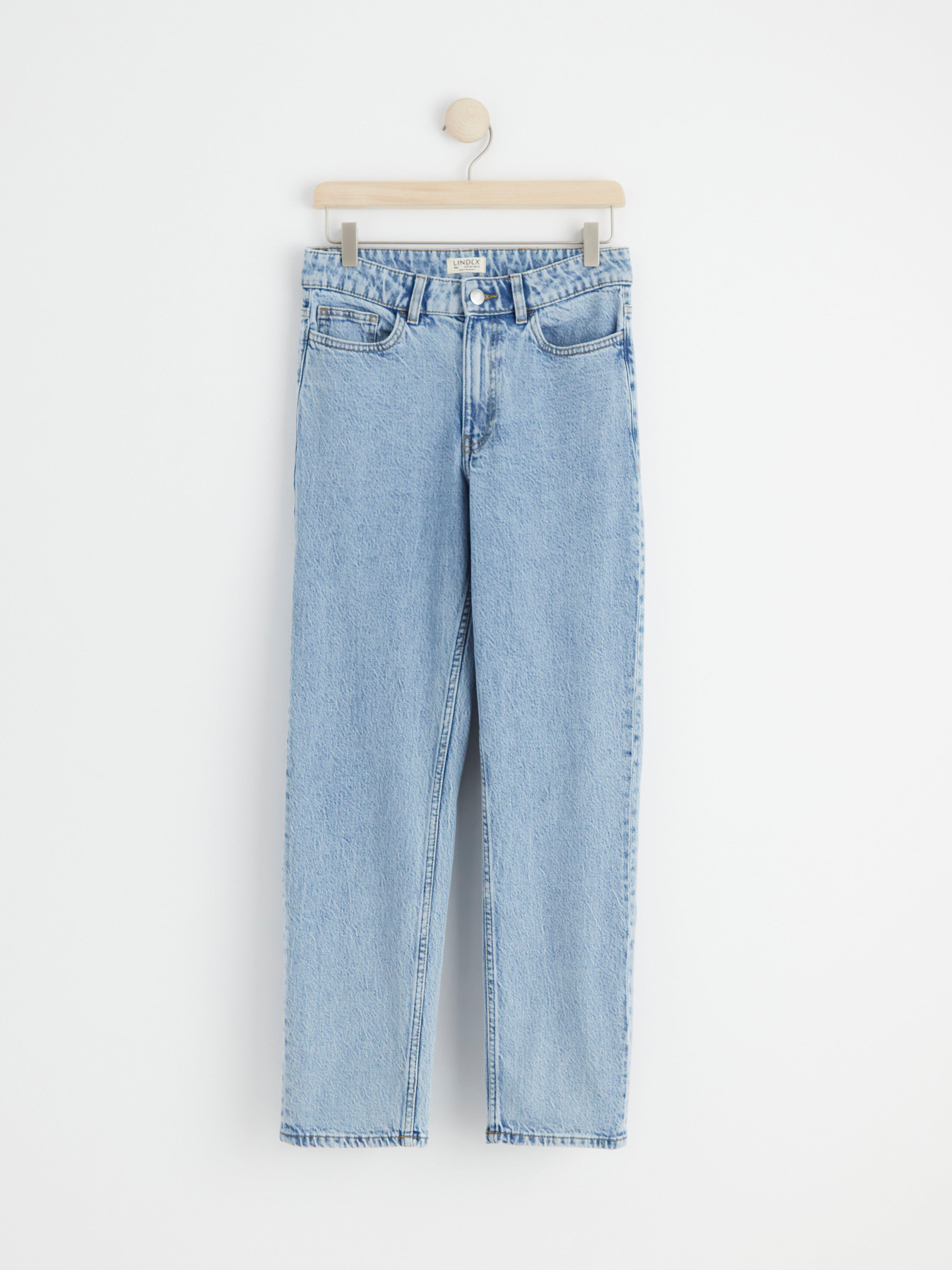 NEA Cropped straight jeans Light denim