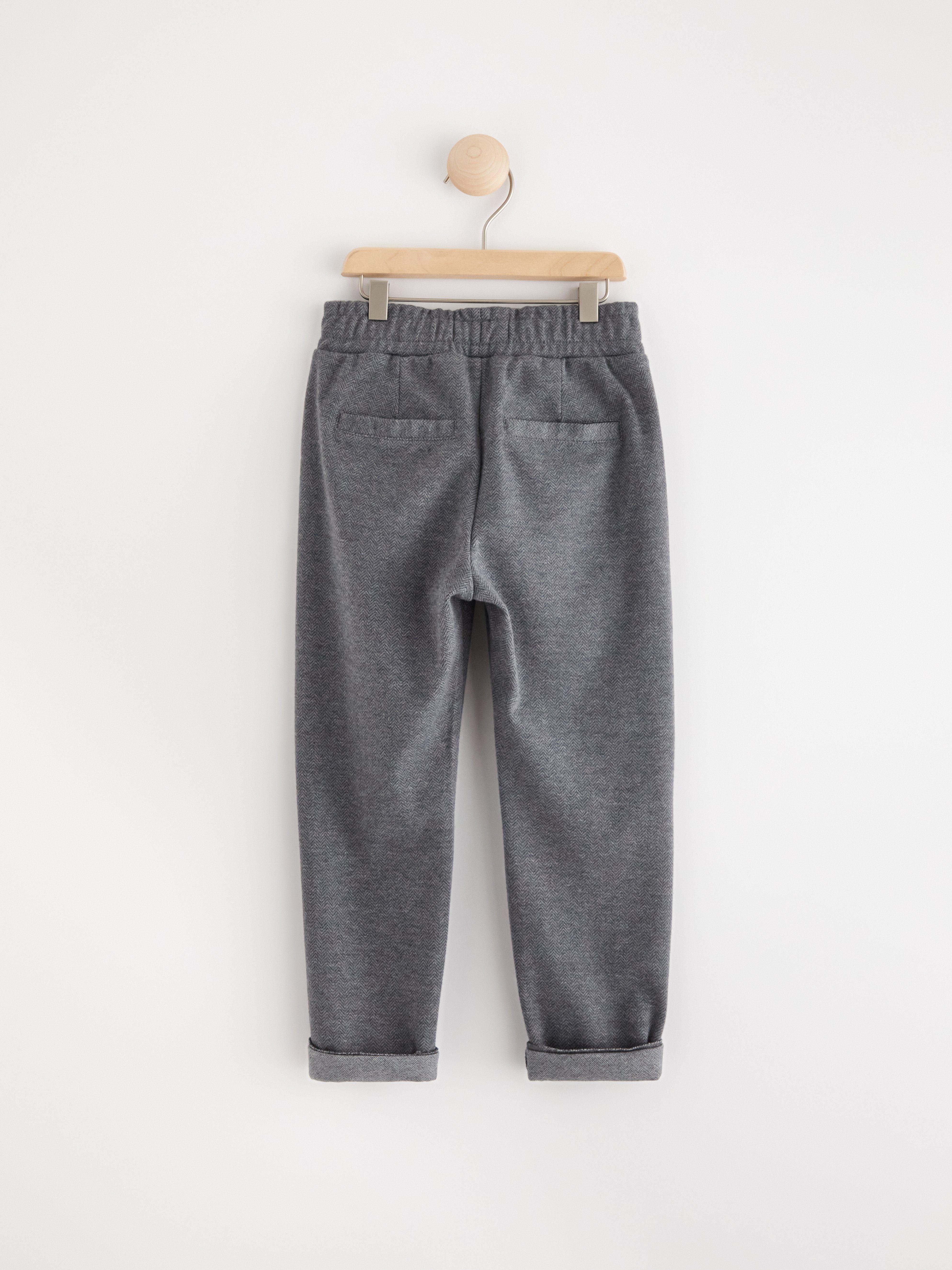 Trousers in jersey Offblack