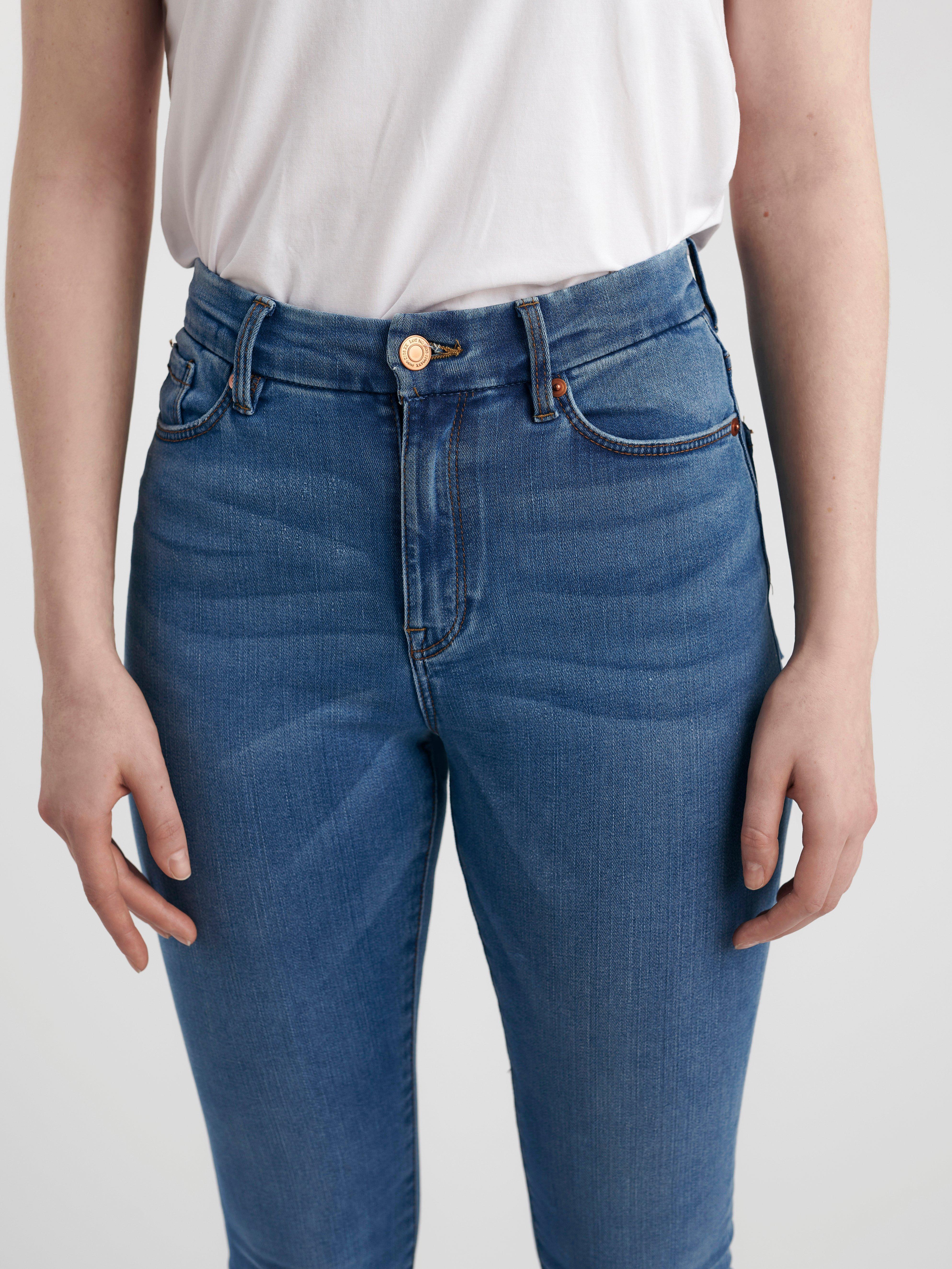 CLARA Curve super stretch jeans with high waist Denim