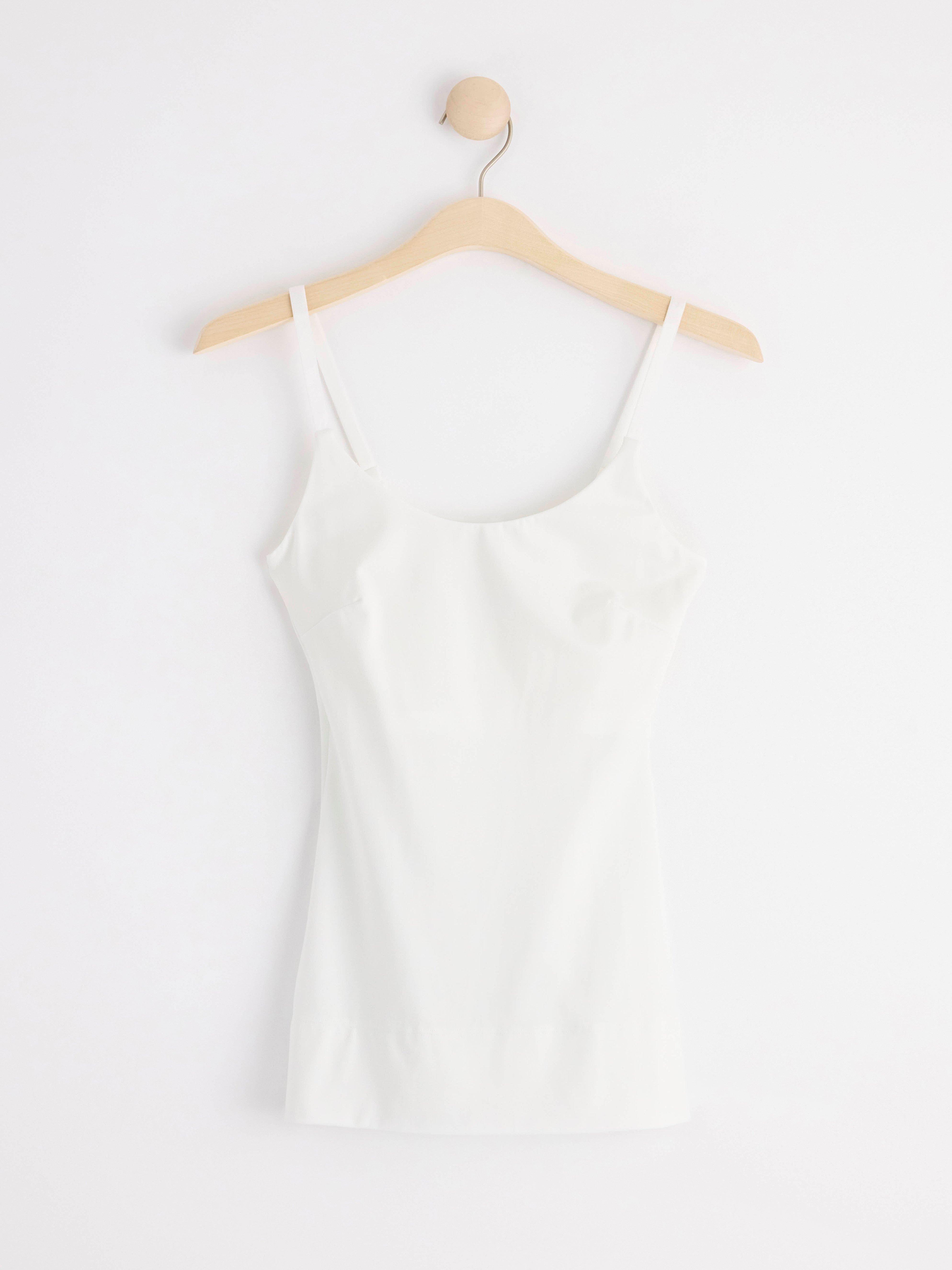 Light support shaping camisole White
