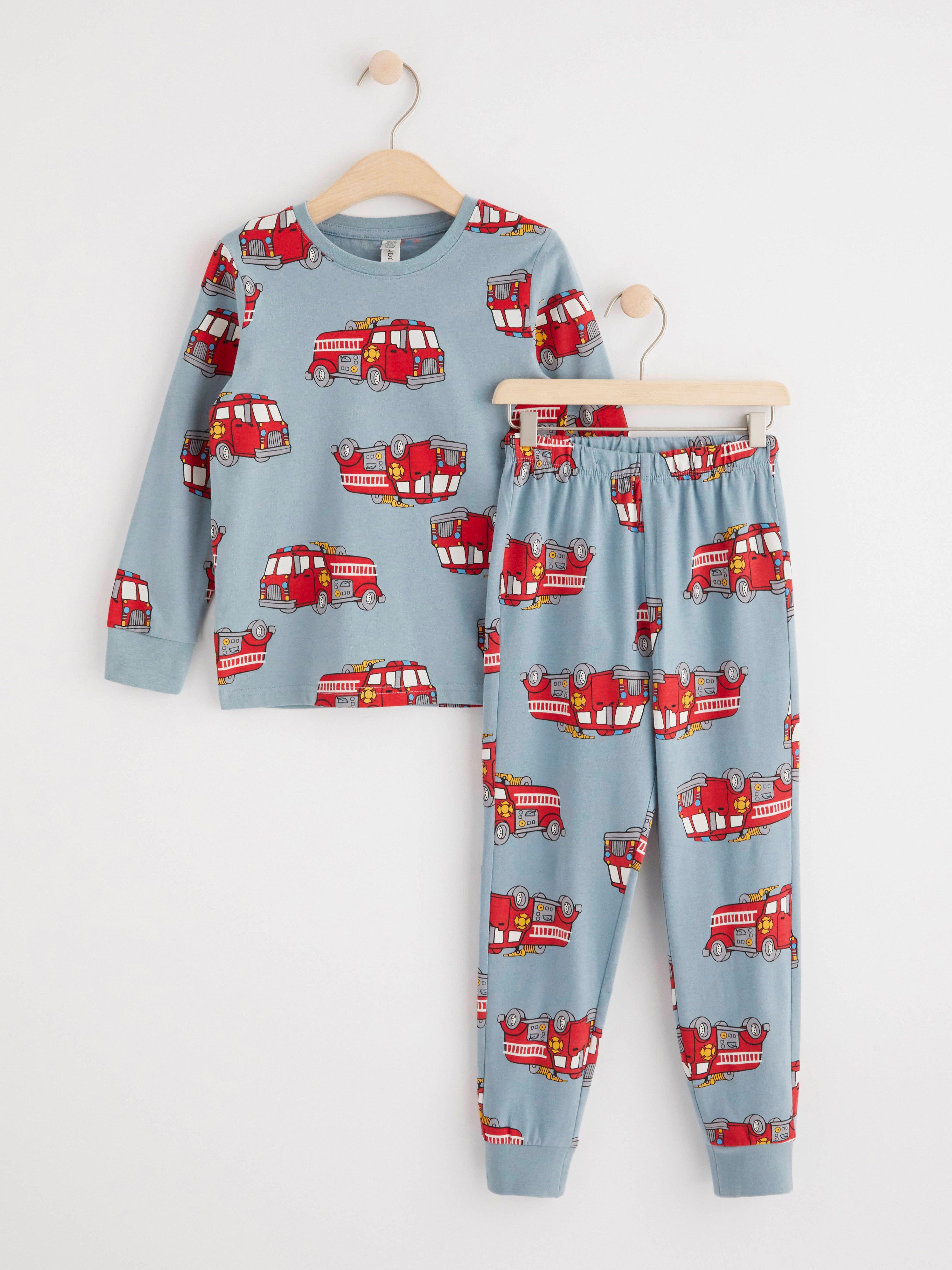 Pyjama set with top and trousers Light Dusty Blue