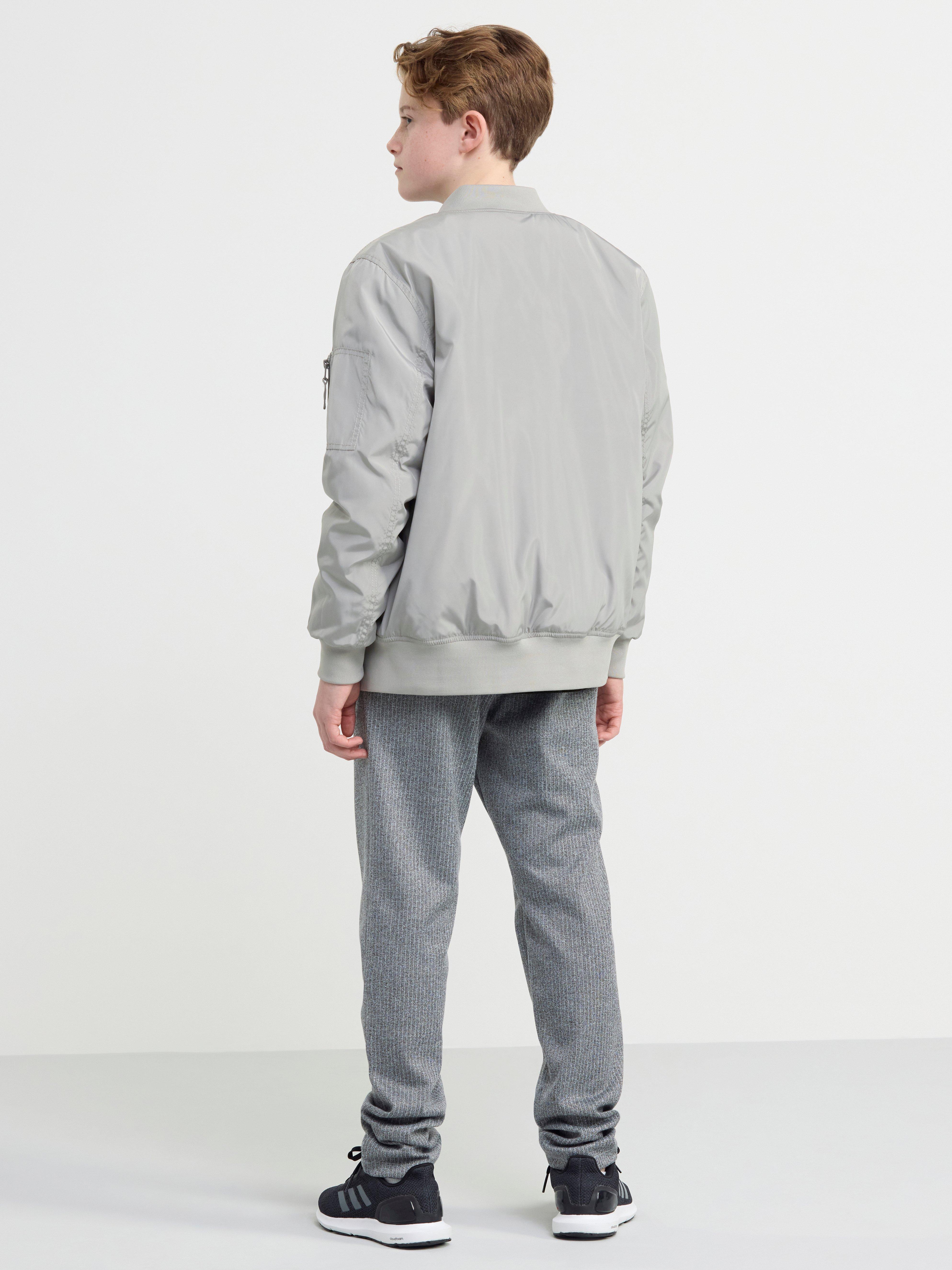 Water repellent bomber jacket Light Dusty Grey