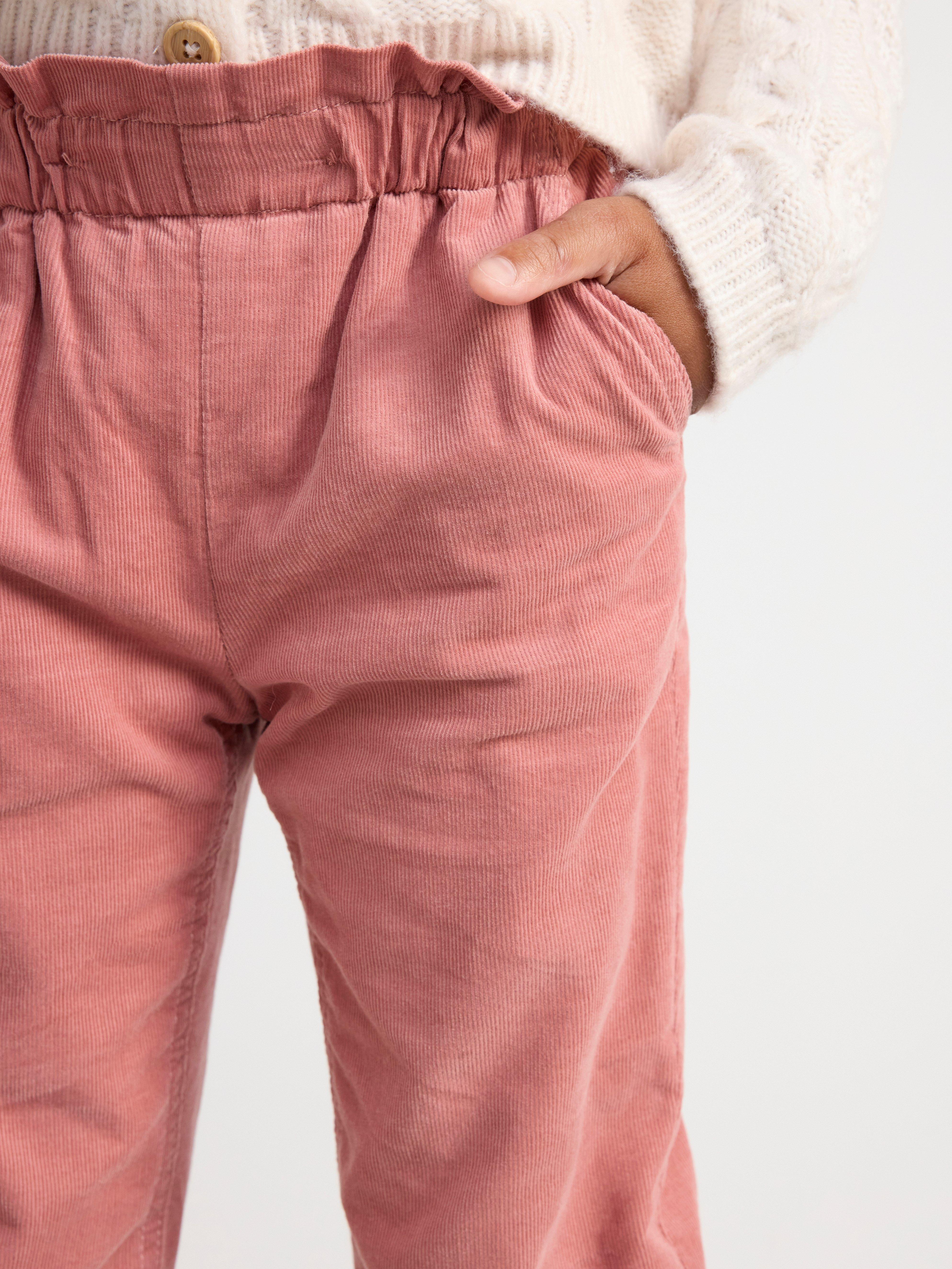 TILDE Trousers in corduroy Dusty Pink