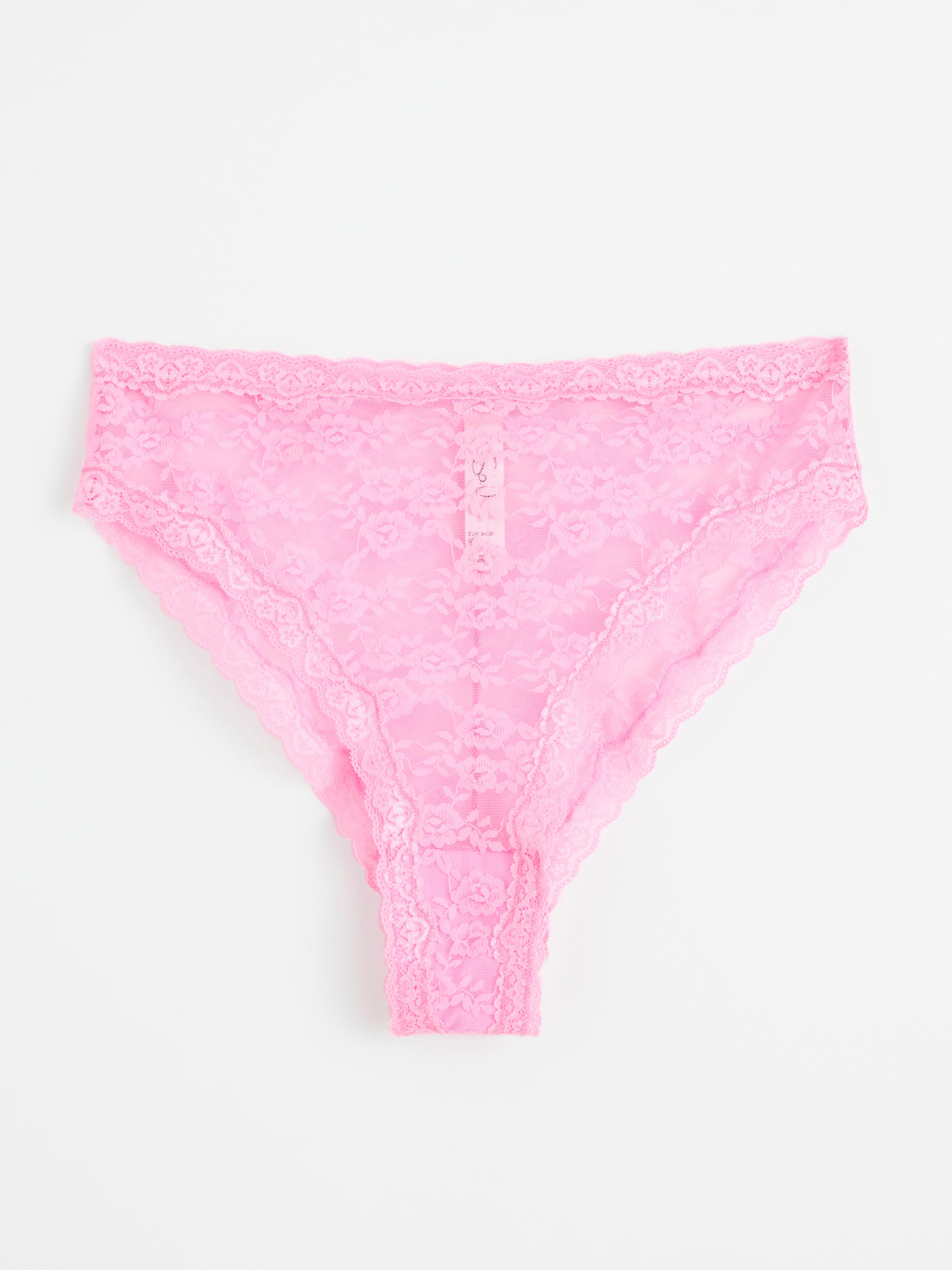 Brazilian briefs high waist Light Pink