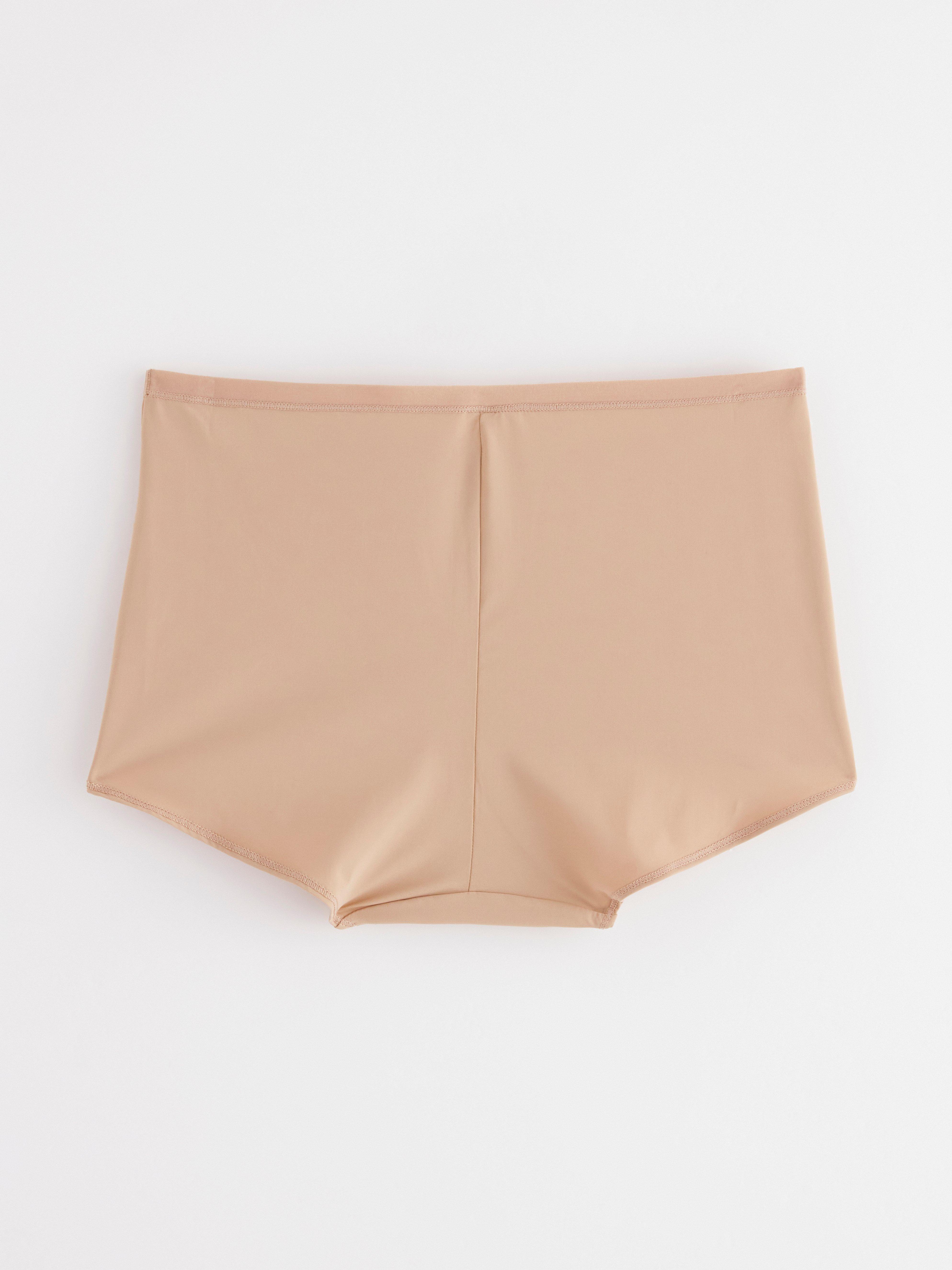 Boxer Midi Briefs Beige