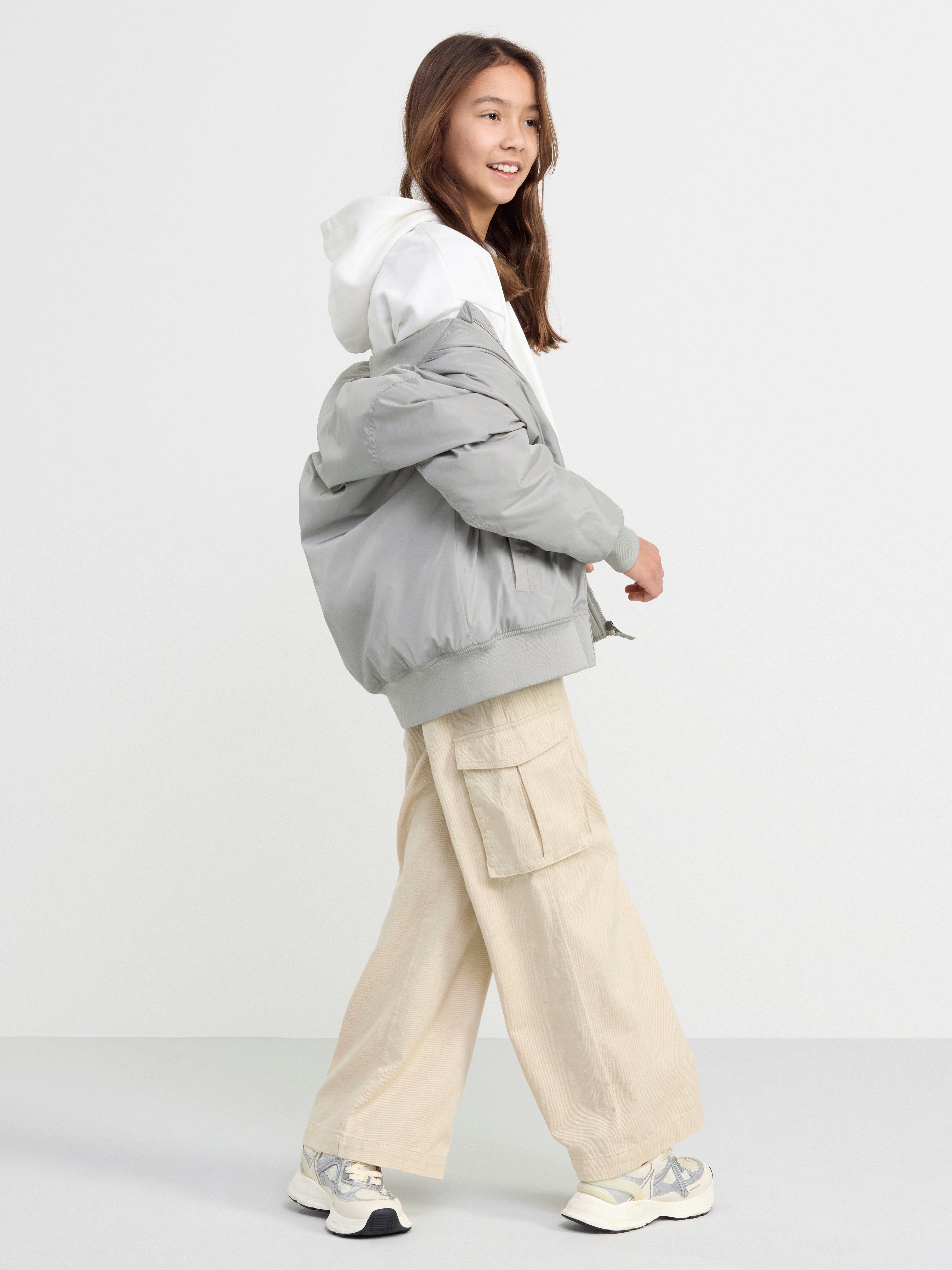 Water repellent bomber jacket Light Dusty Grey