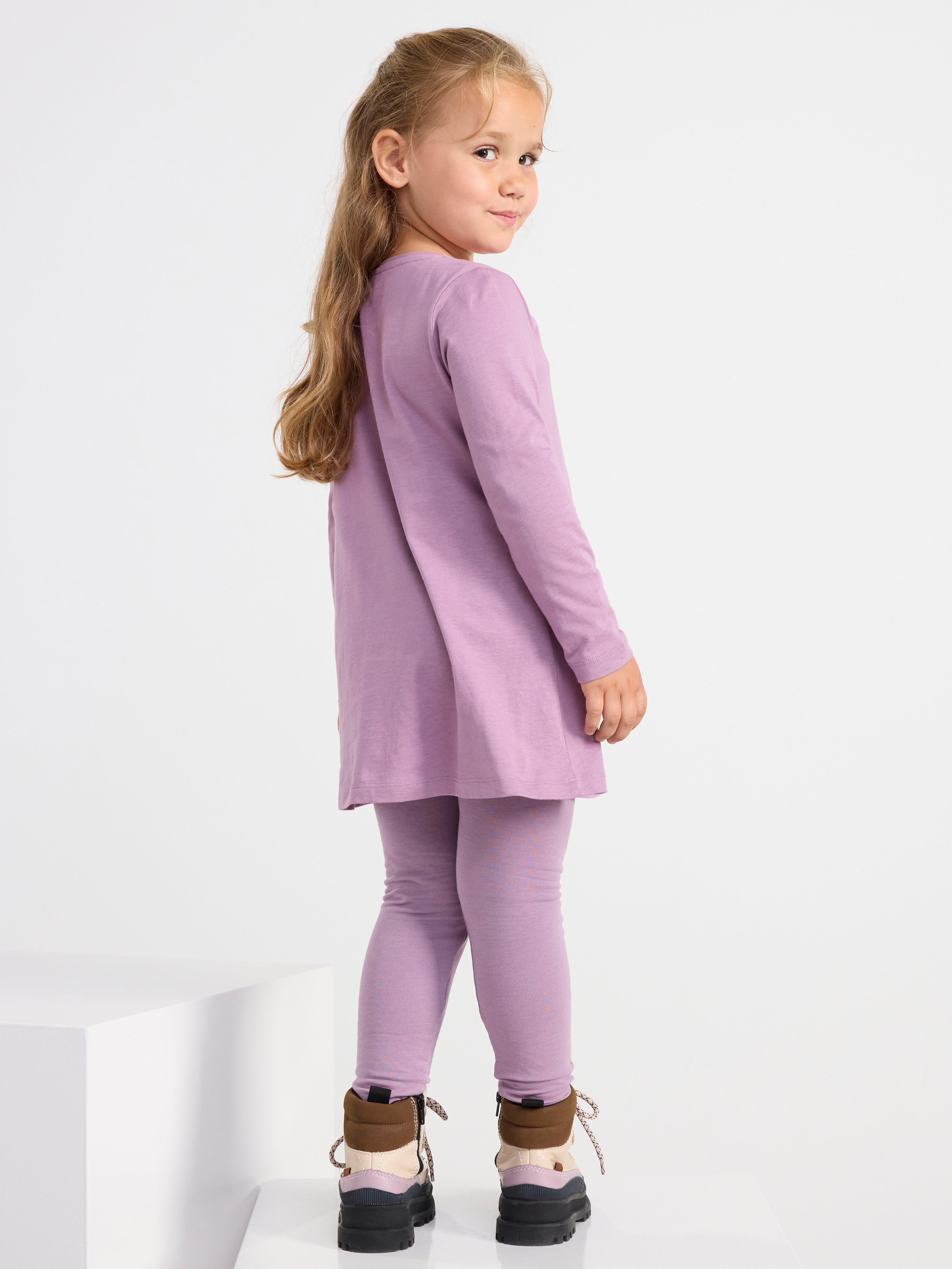 Tunic with long sleeve Light Dusty Lilac