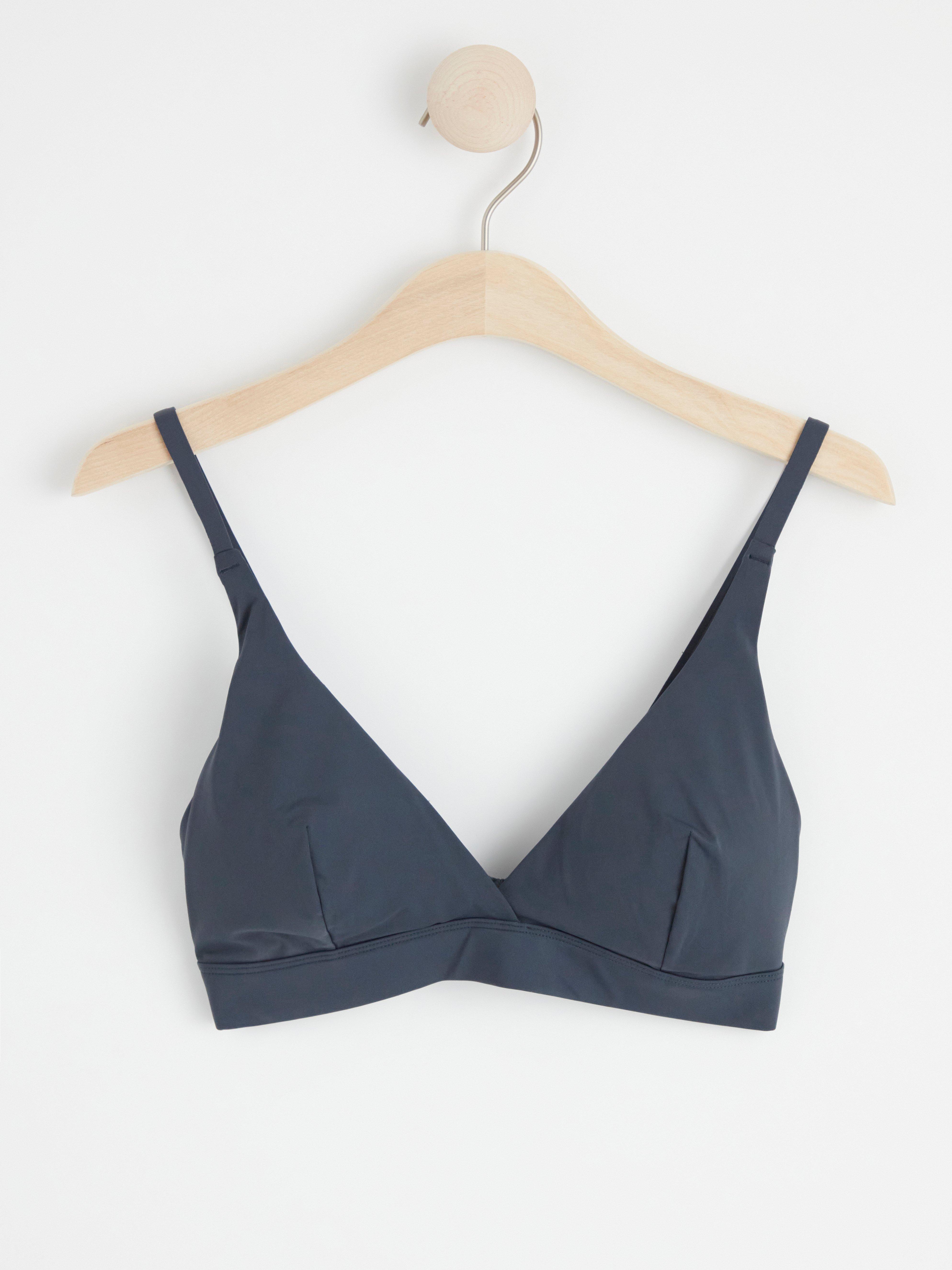 Triangle bikini top Dark Blue