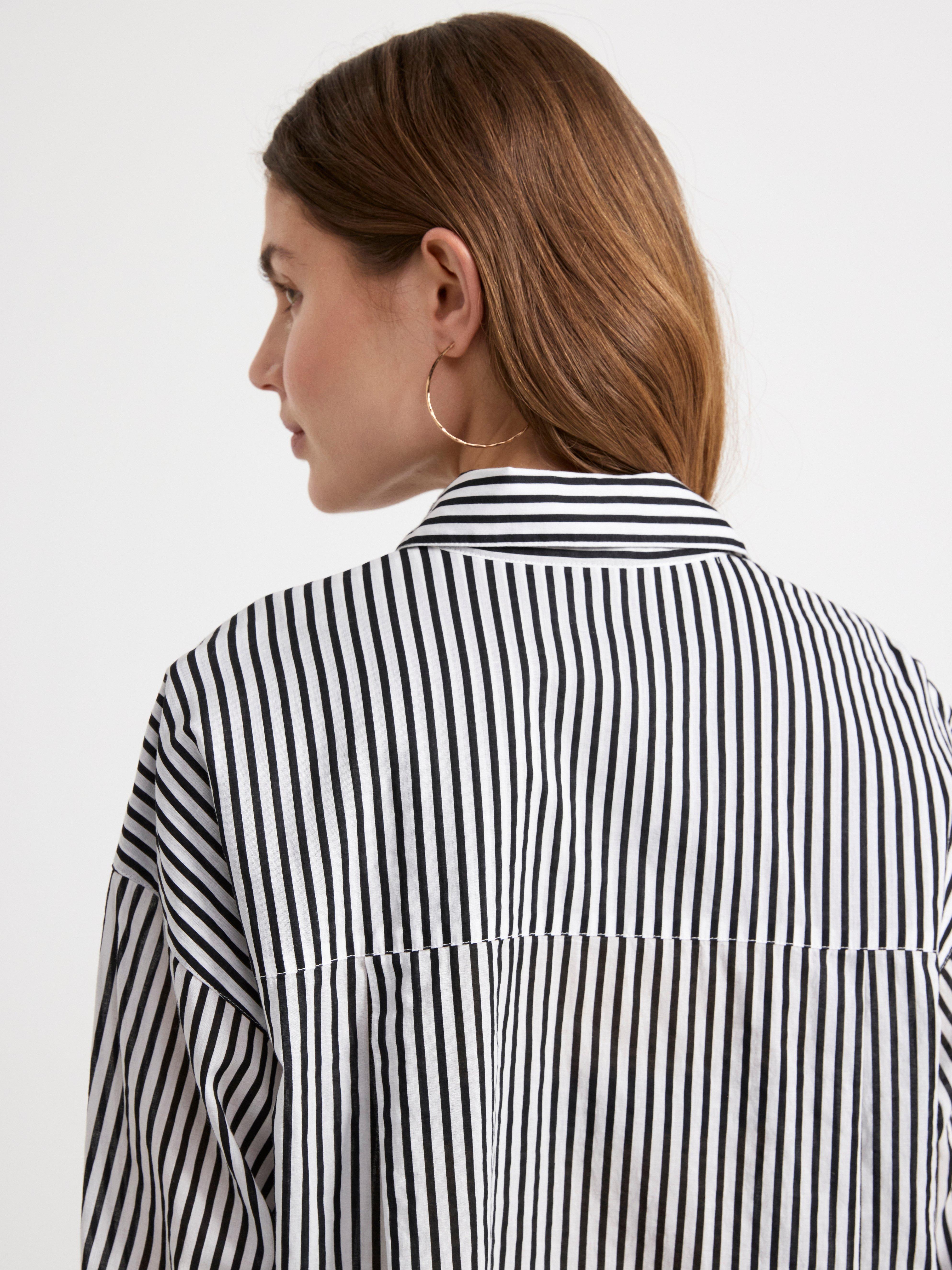 Long sleeve cotton shirt Off White